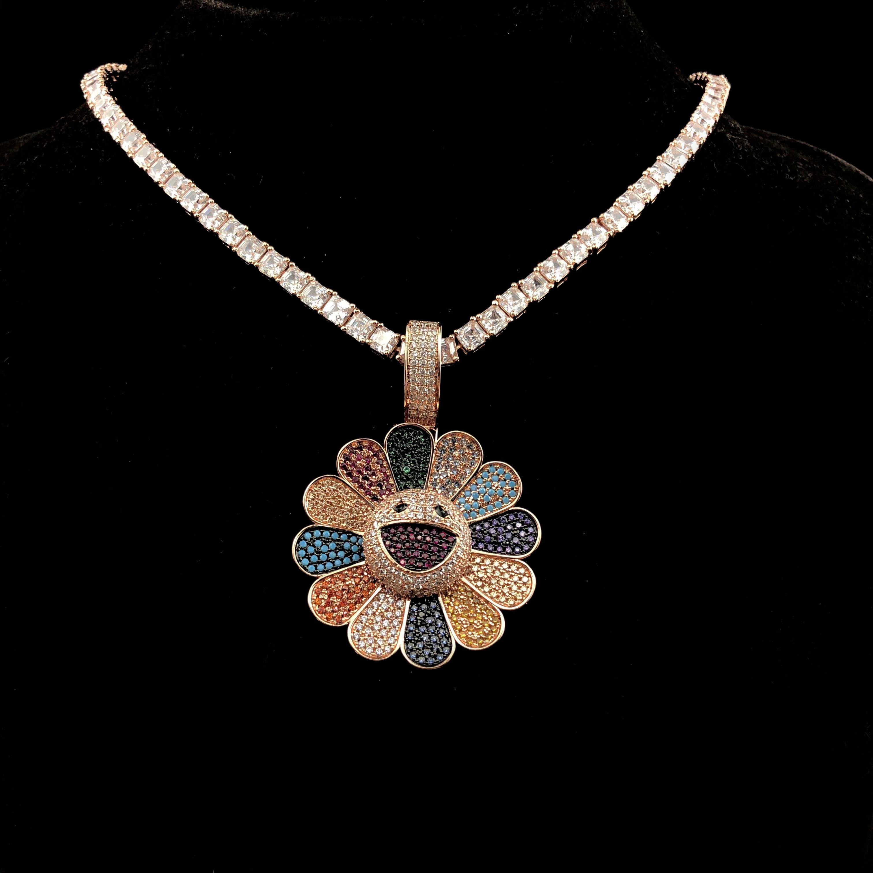 Sunflower pendant