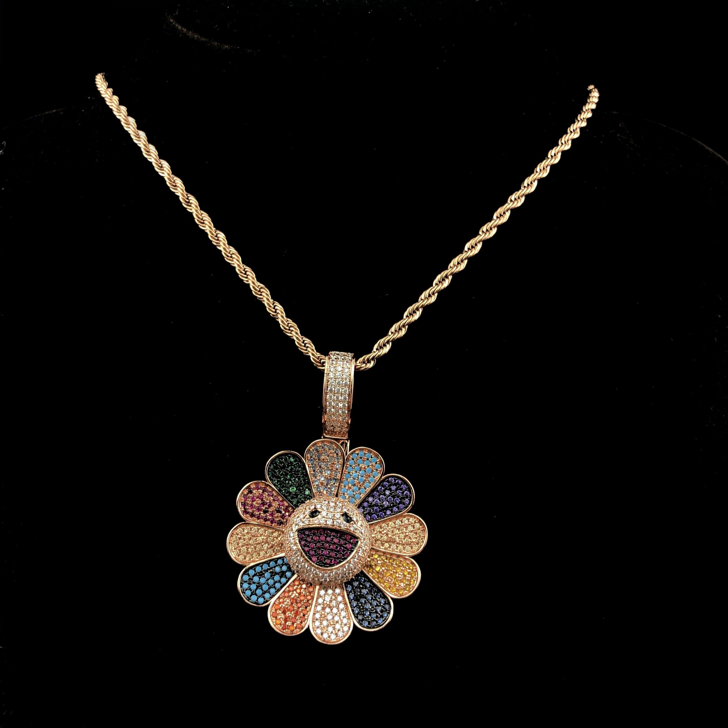 Sunflower pendant