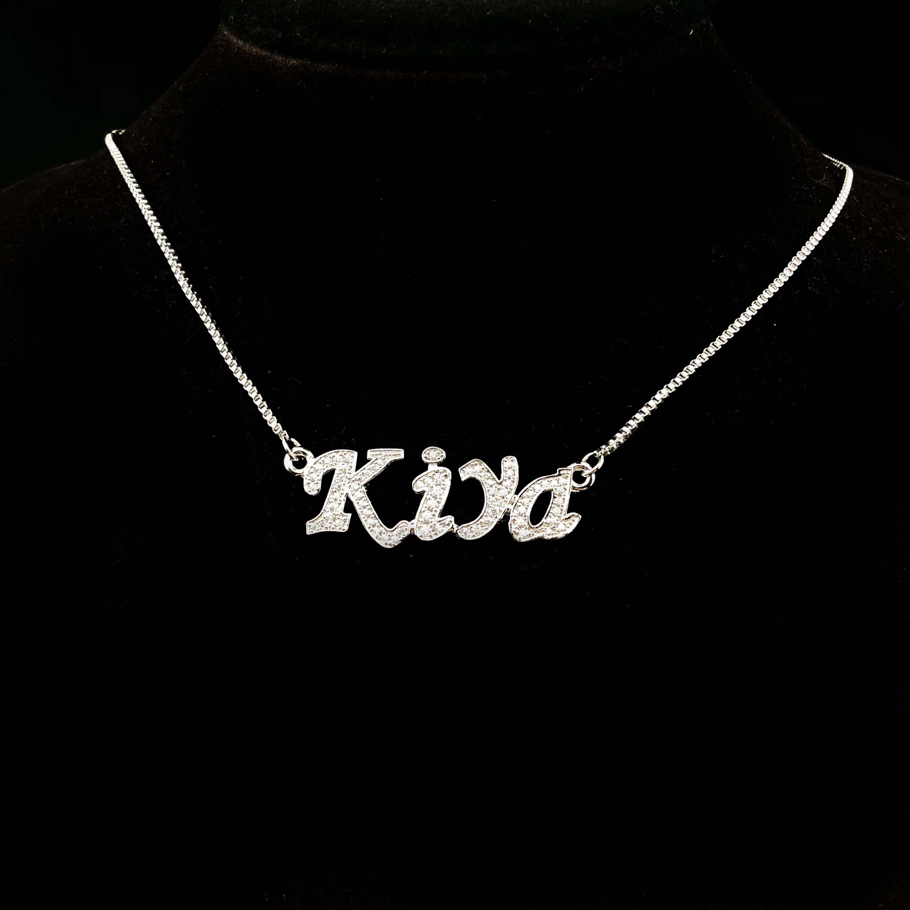 woman Custom Letter Pendant