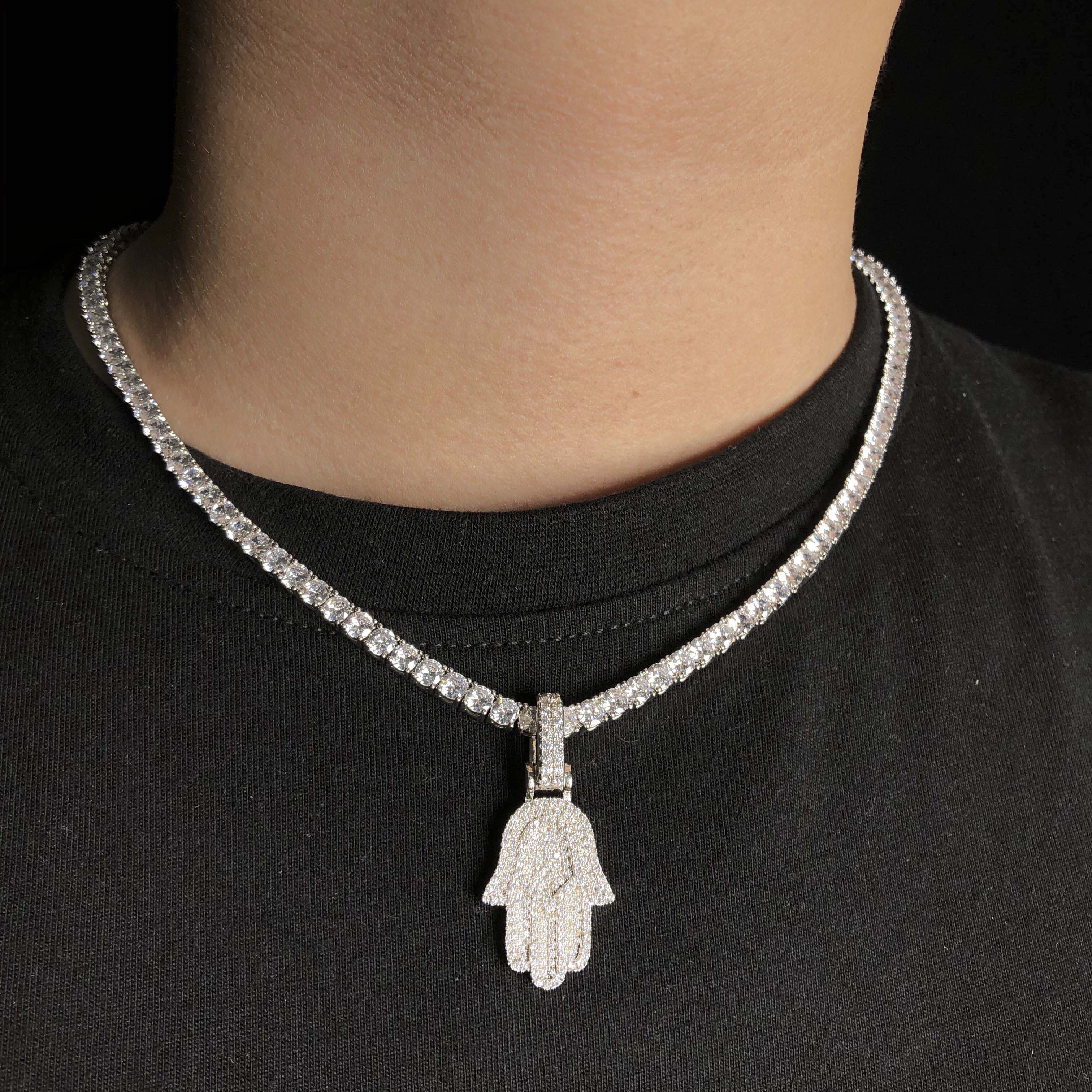 Hamsa Hand Pendant