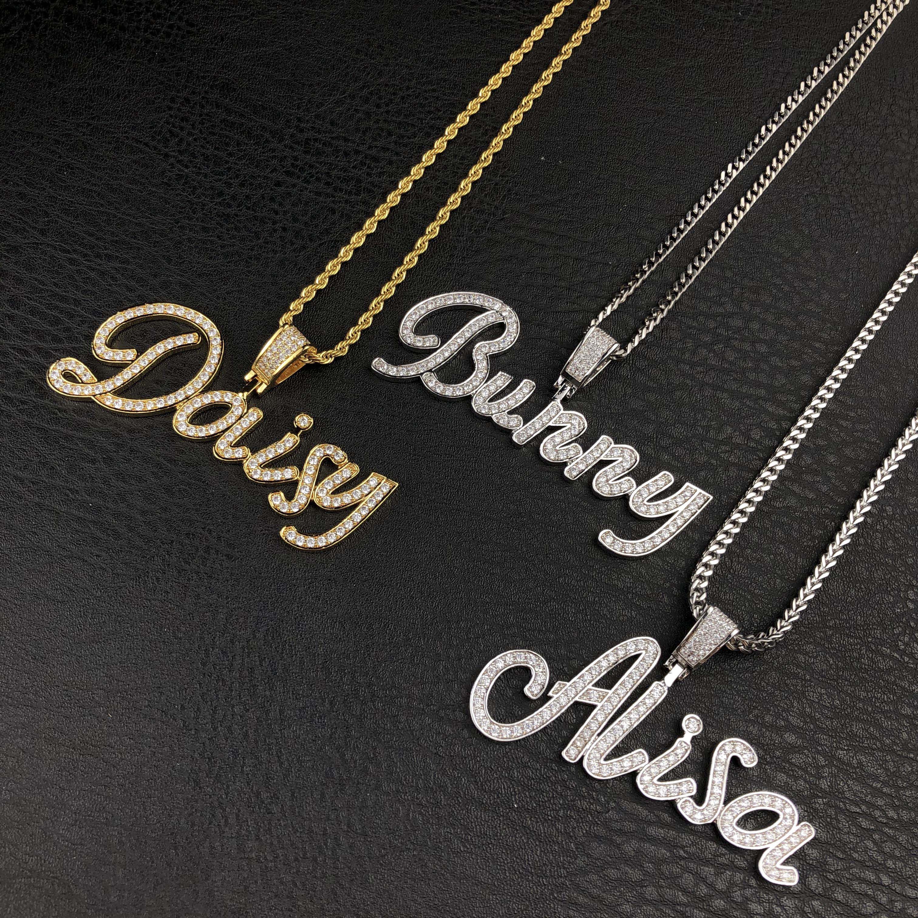 Custom Letter Pendant