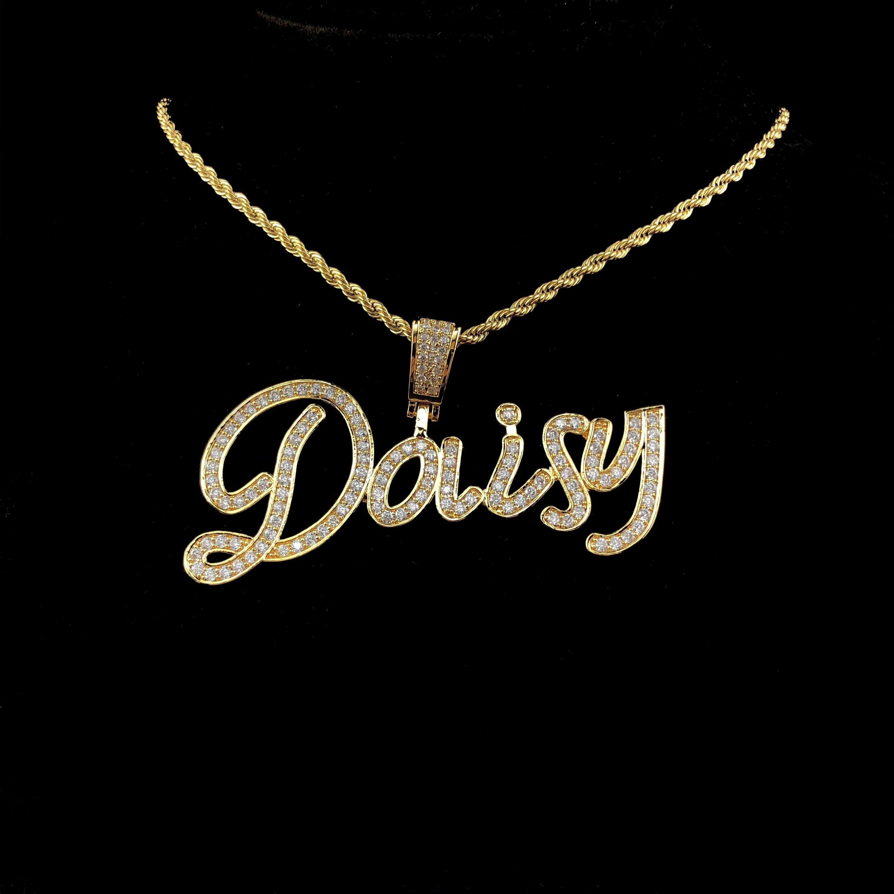 Custom Letter Pendant