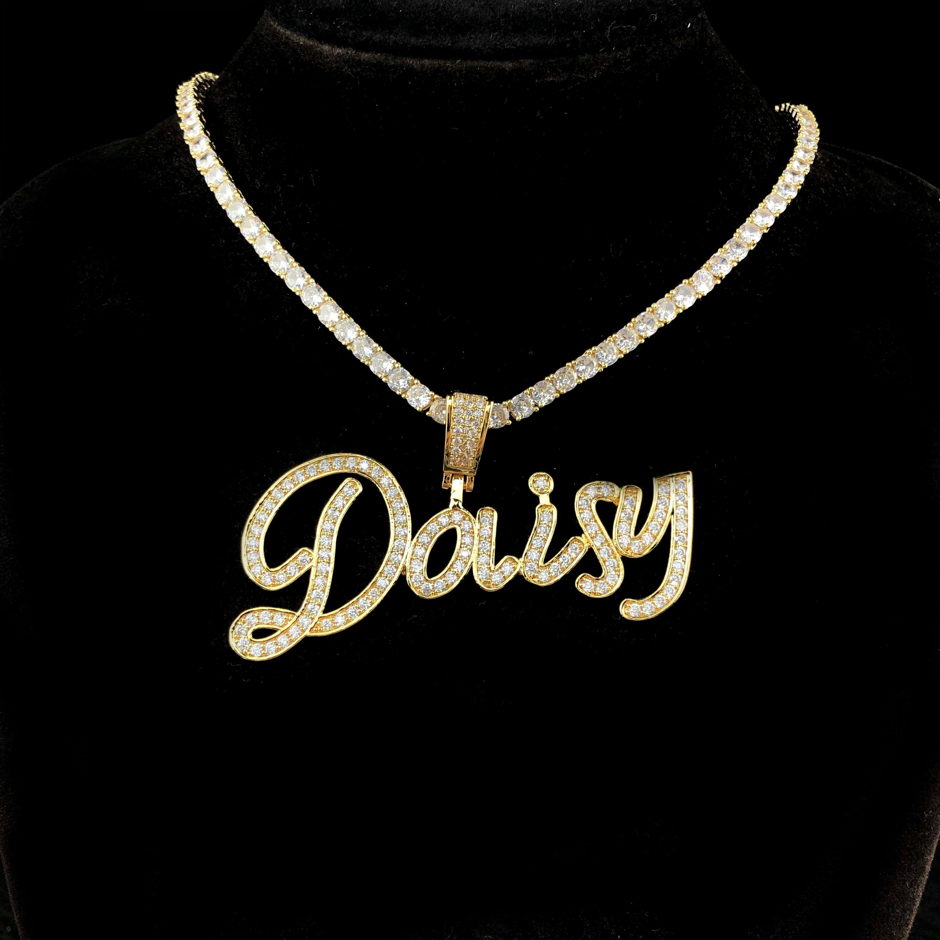 Custom Letter Pendant