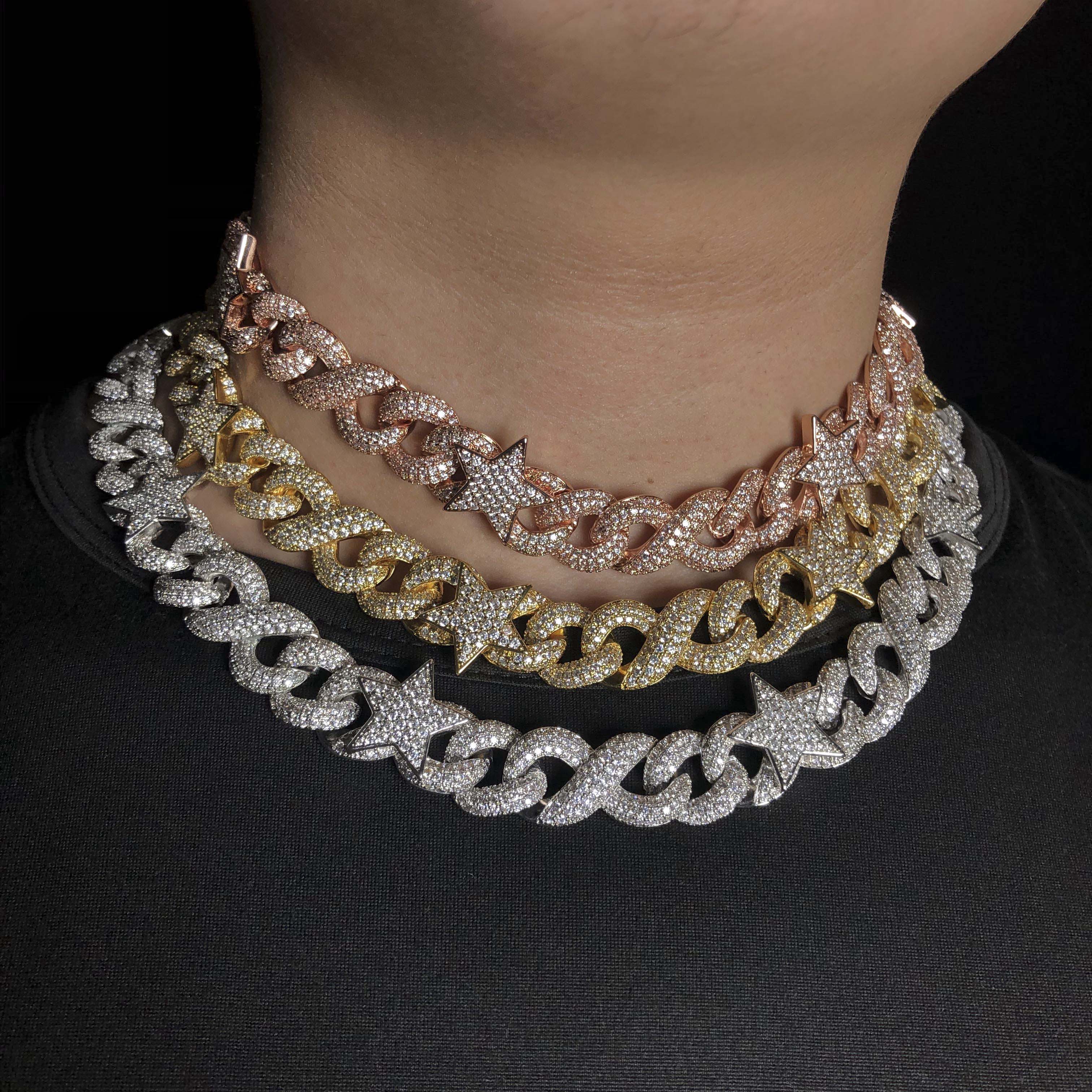 15mm Infinity star Diamond Chain