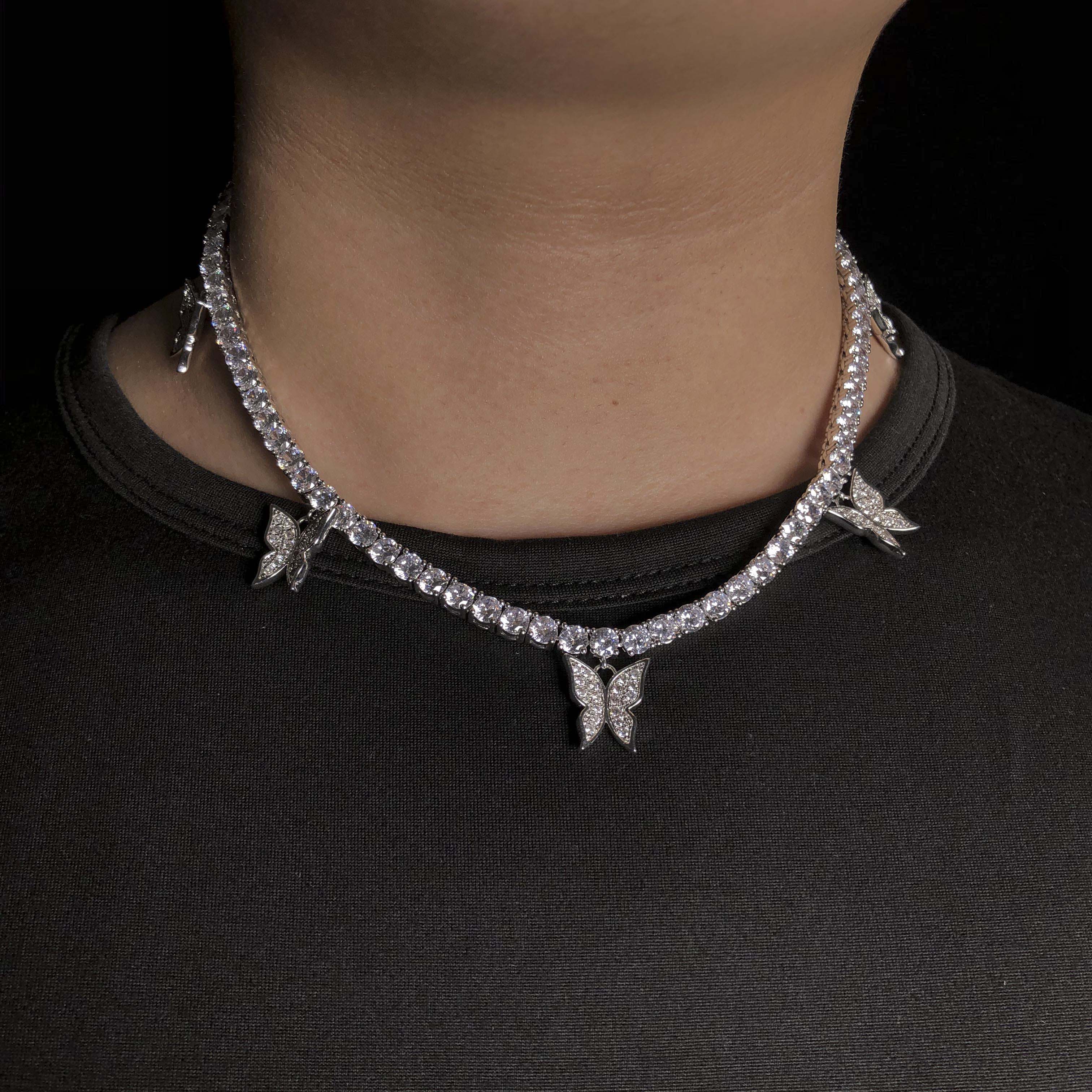 butterfly tennis chain