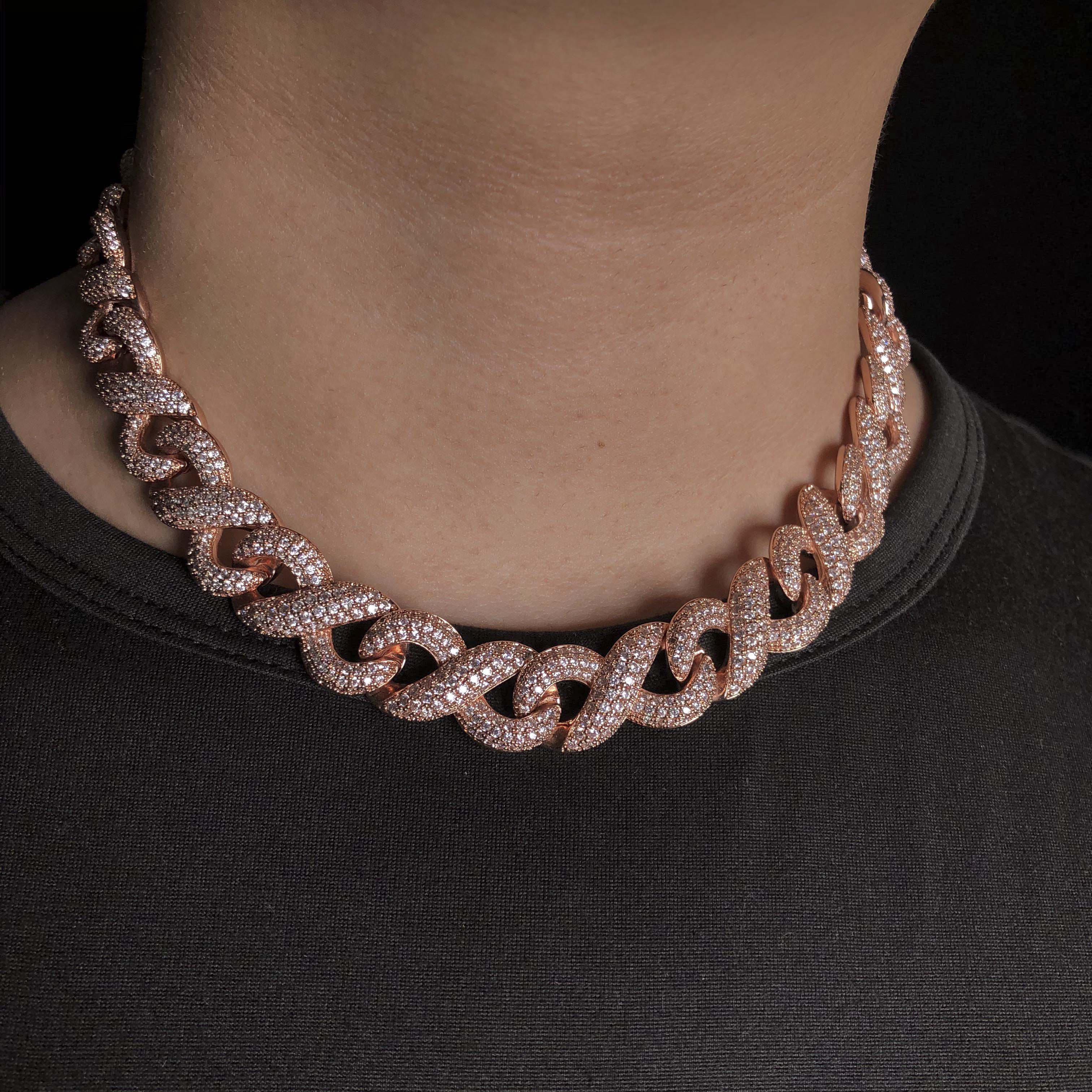15mm Infinity Diamond Chain