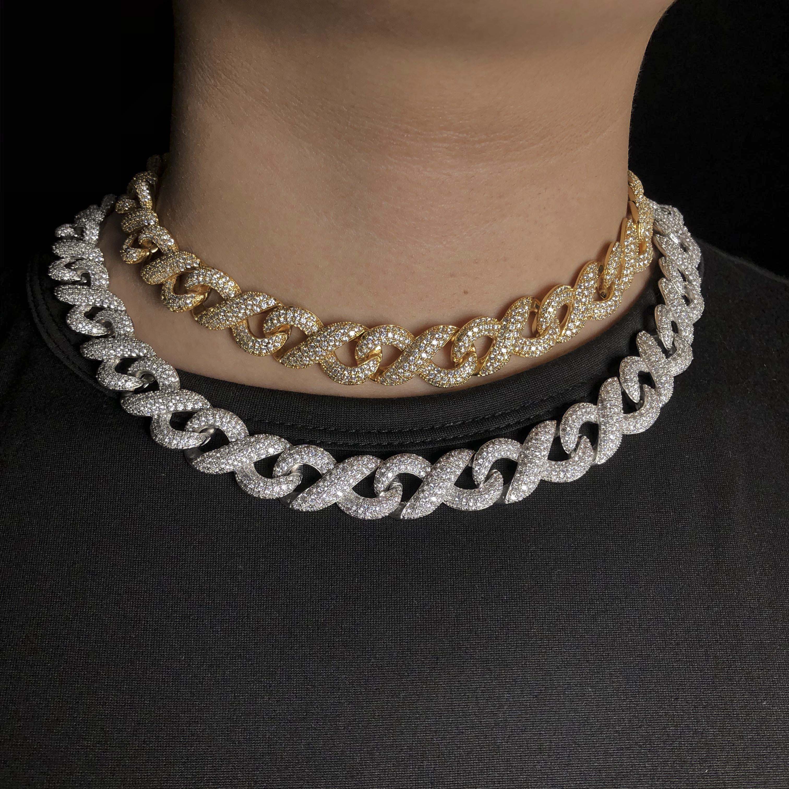 15mm Infinity Diamond Chain