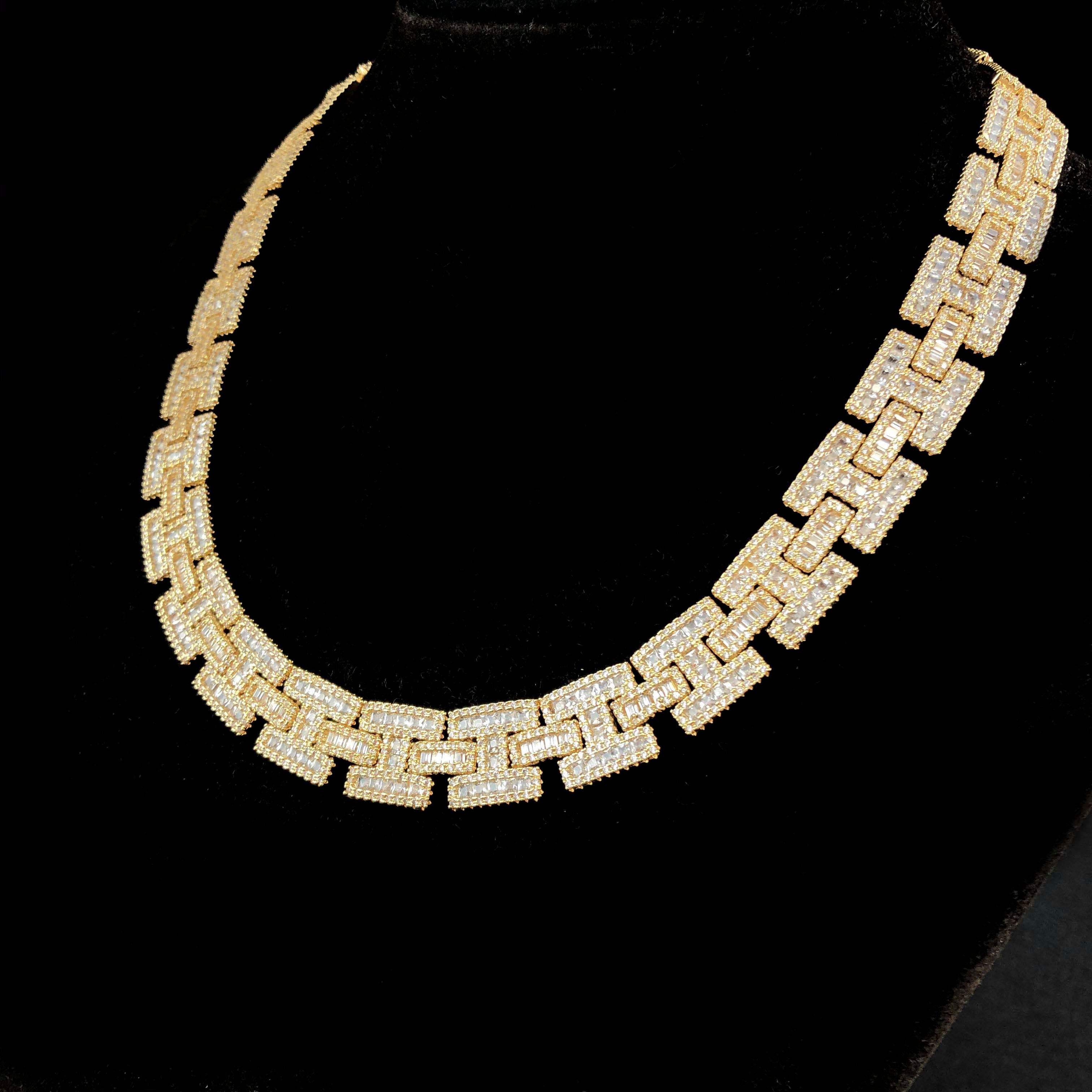 15mm Baguette Hermes chain