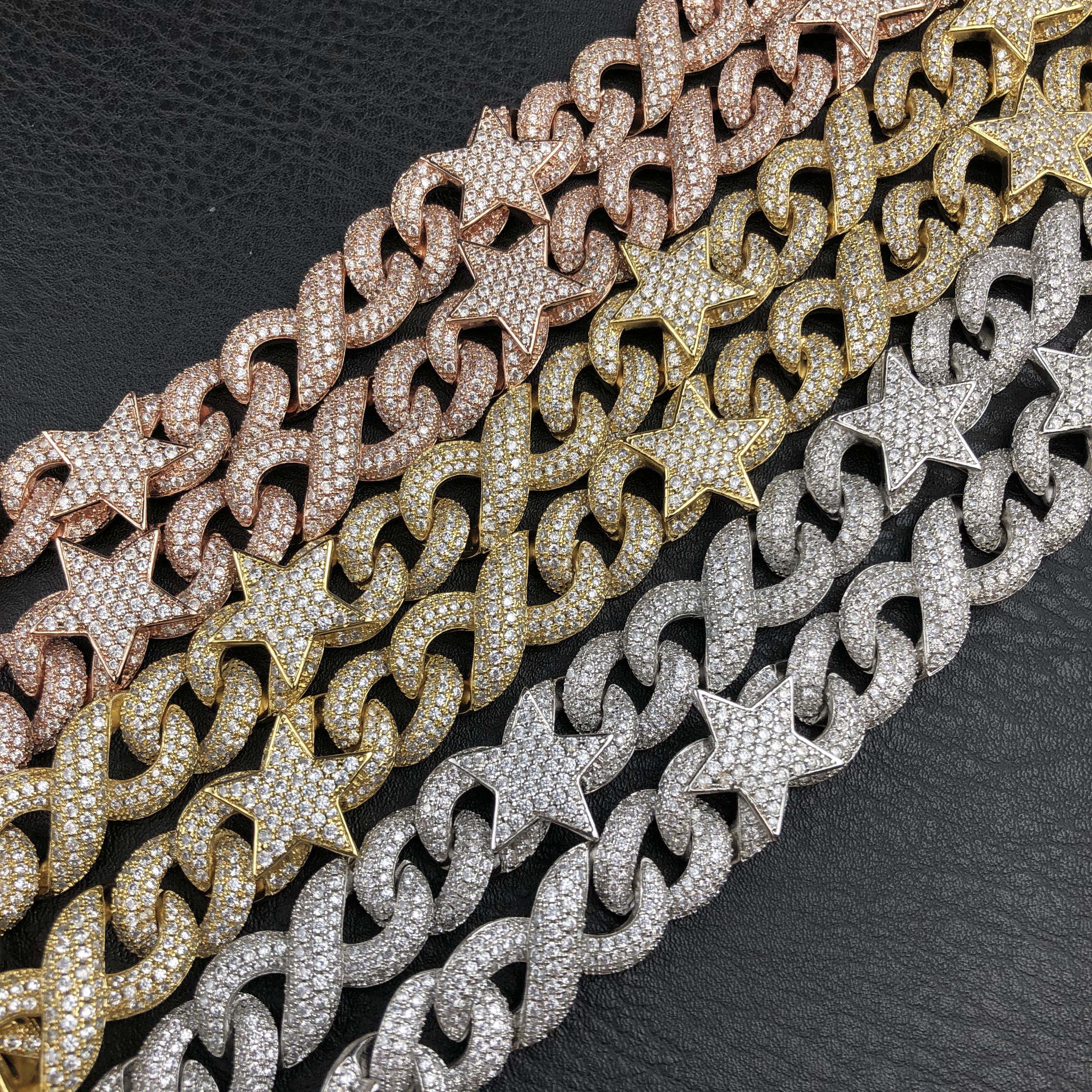 15mm Infinity star Diamond Chain