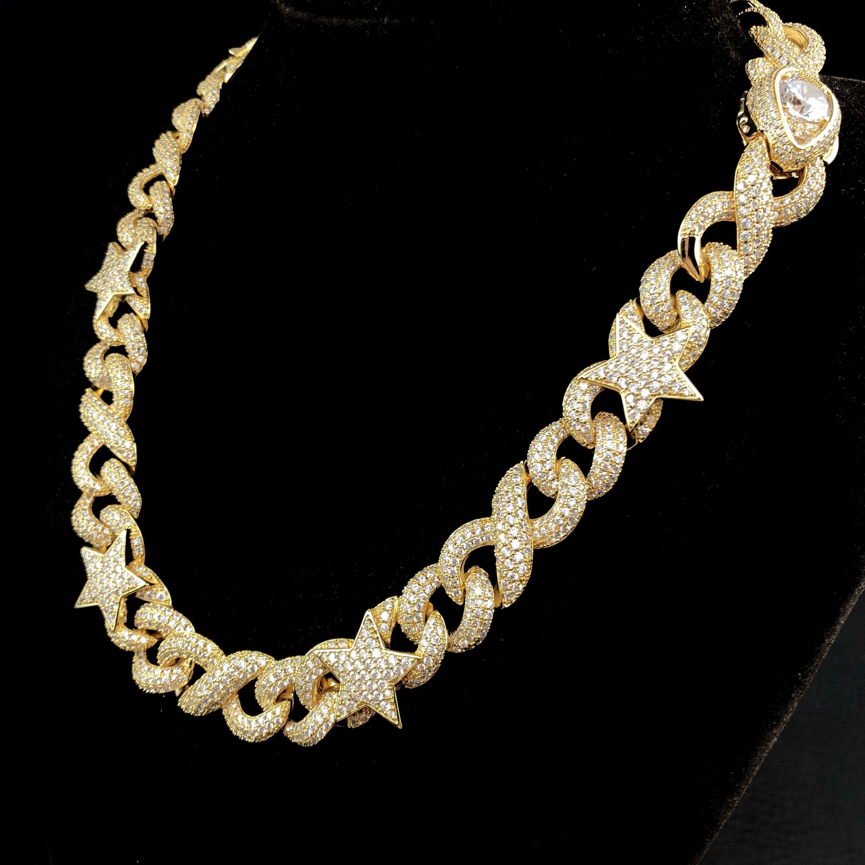15mm Infinity star Diamond Chain