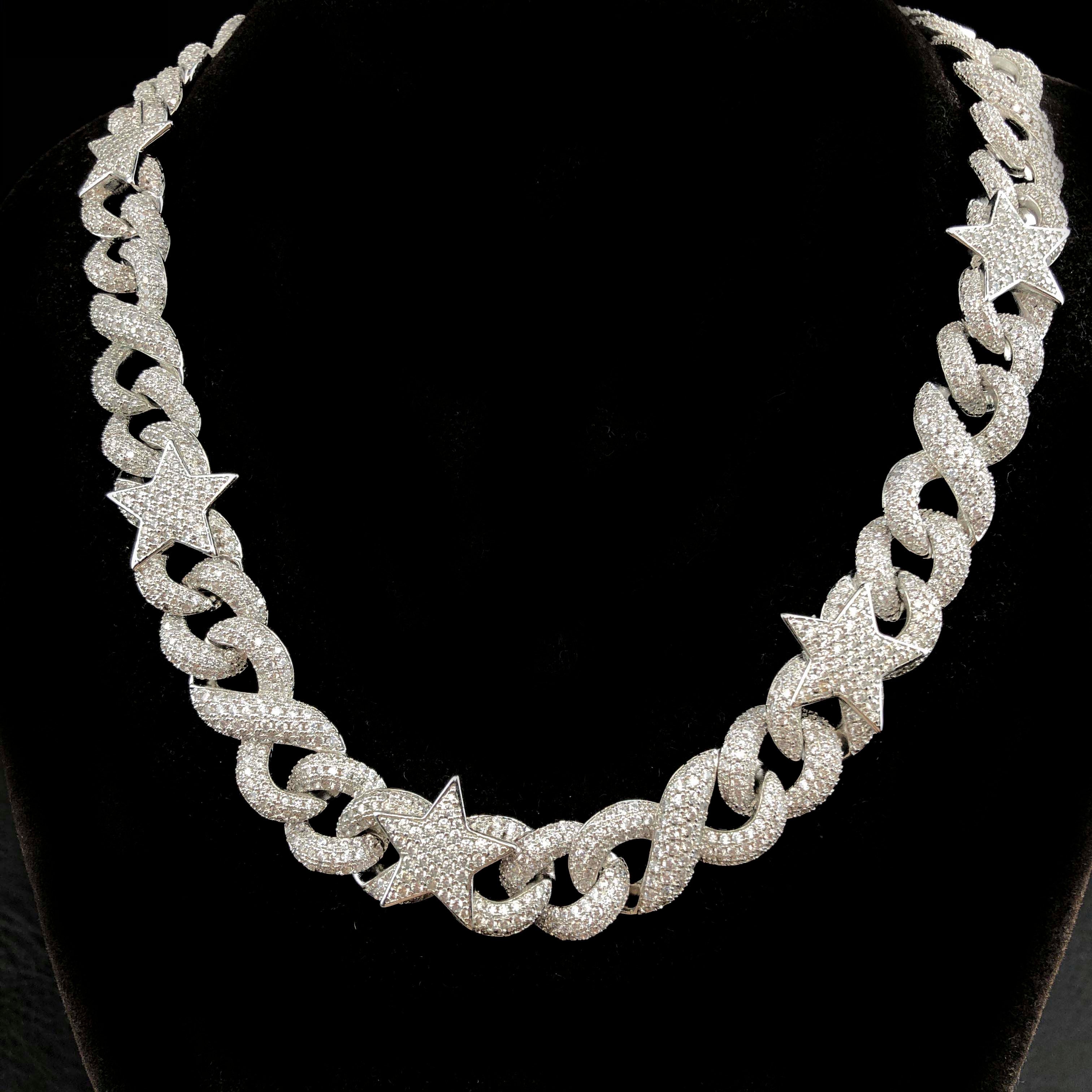15mm Infinity star Diamond Chain