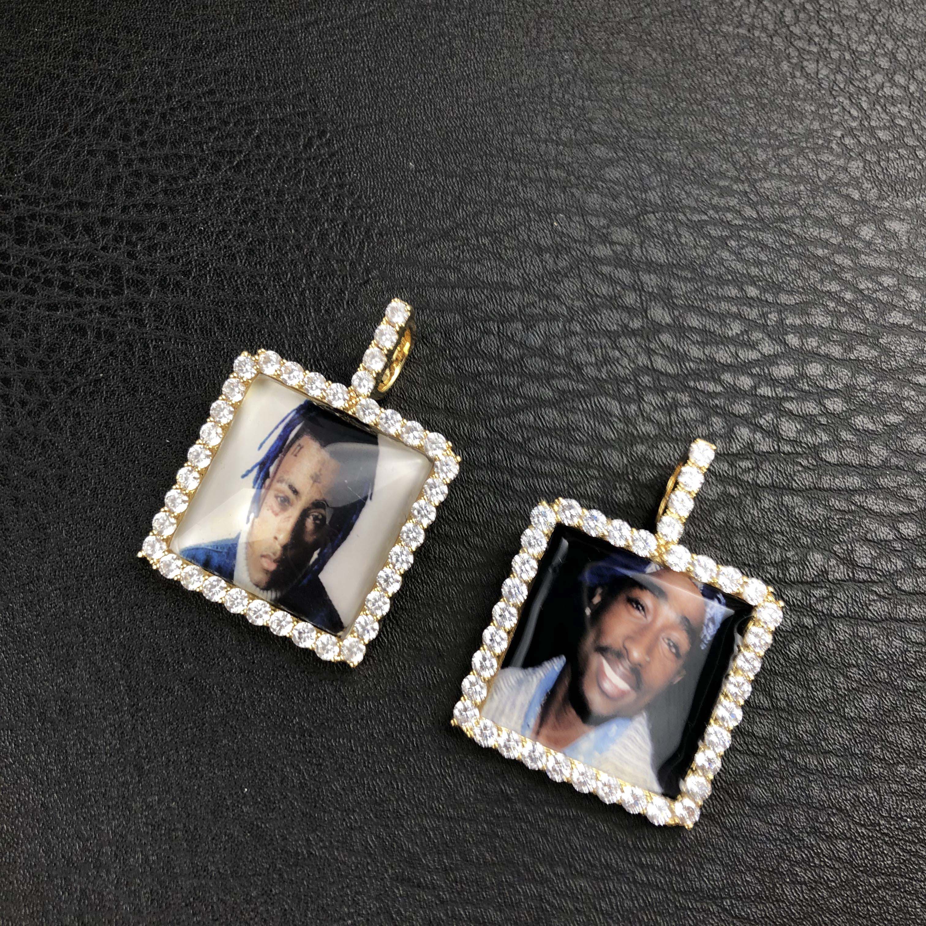 Rectangle Custom Picture Pendant