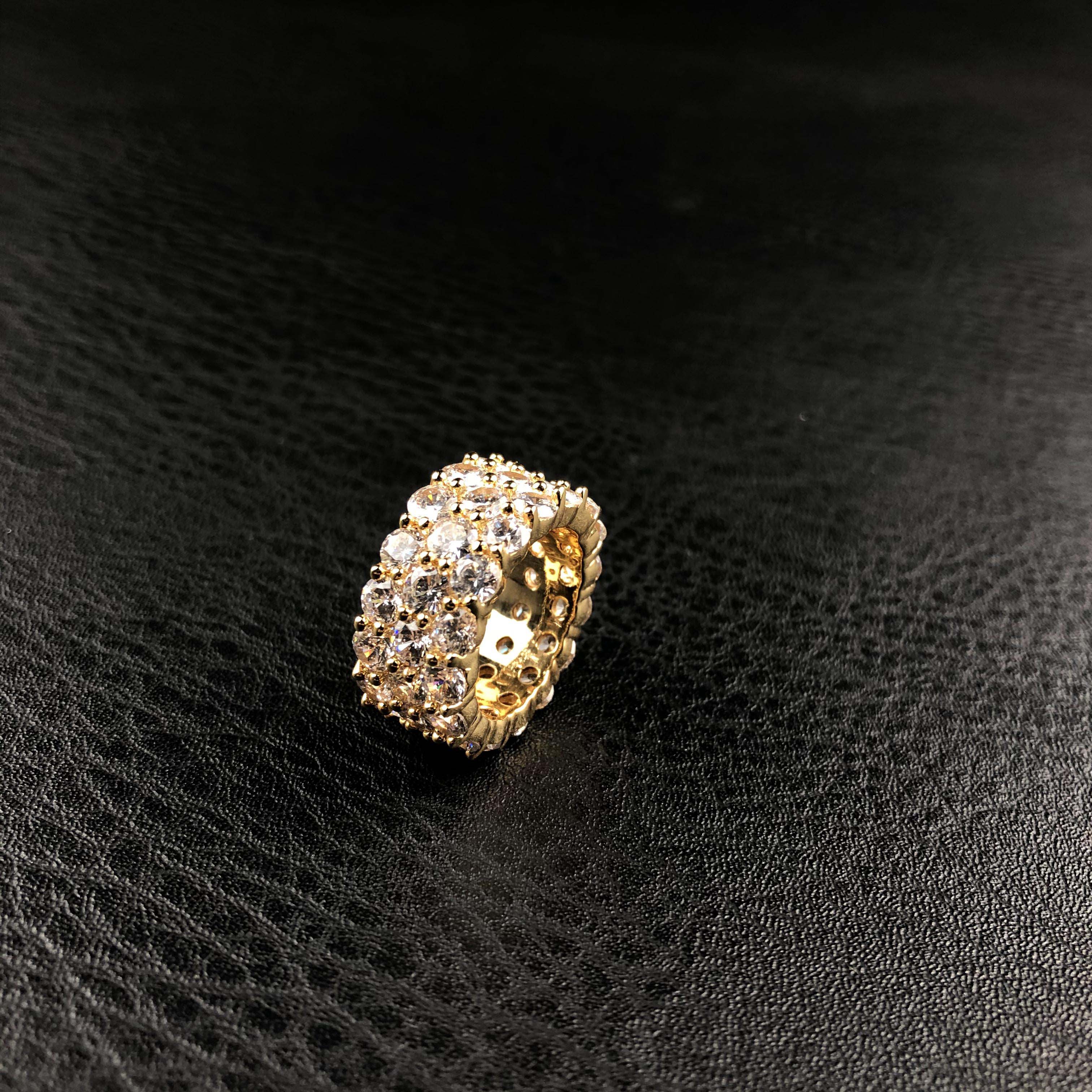 3 Row Eternity Ring
