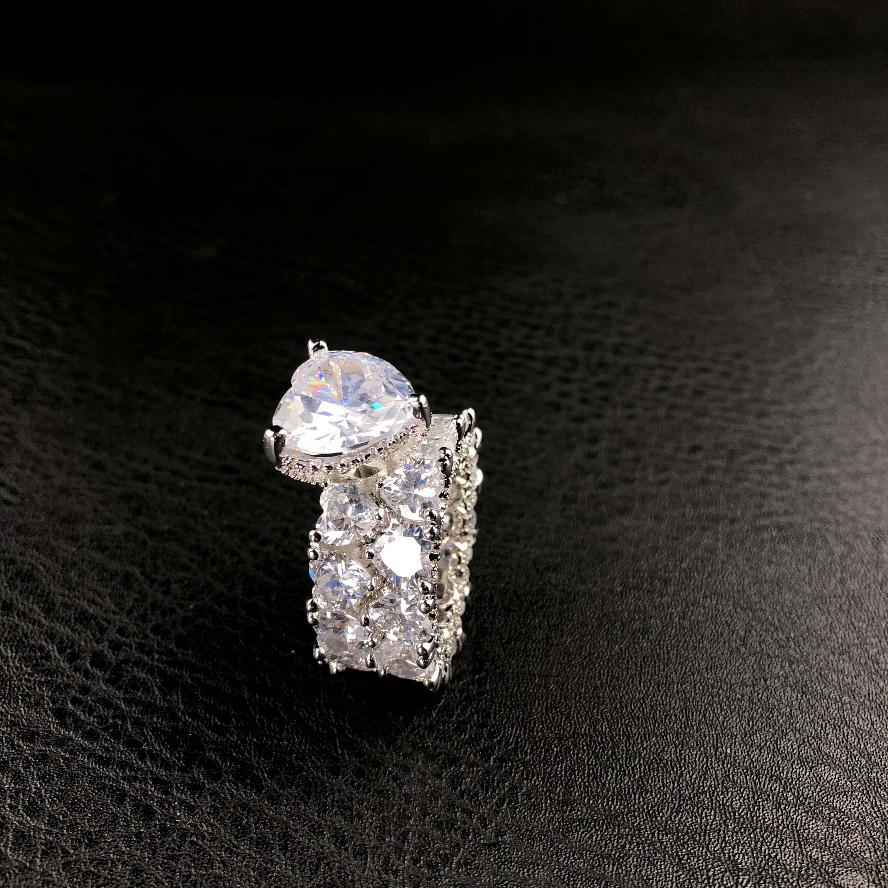 Heart love ring