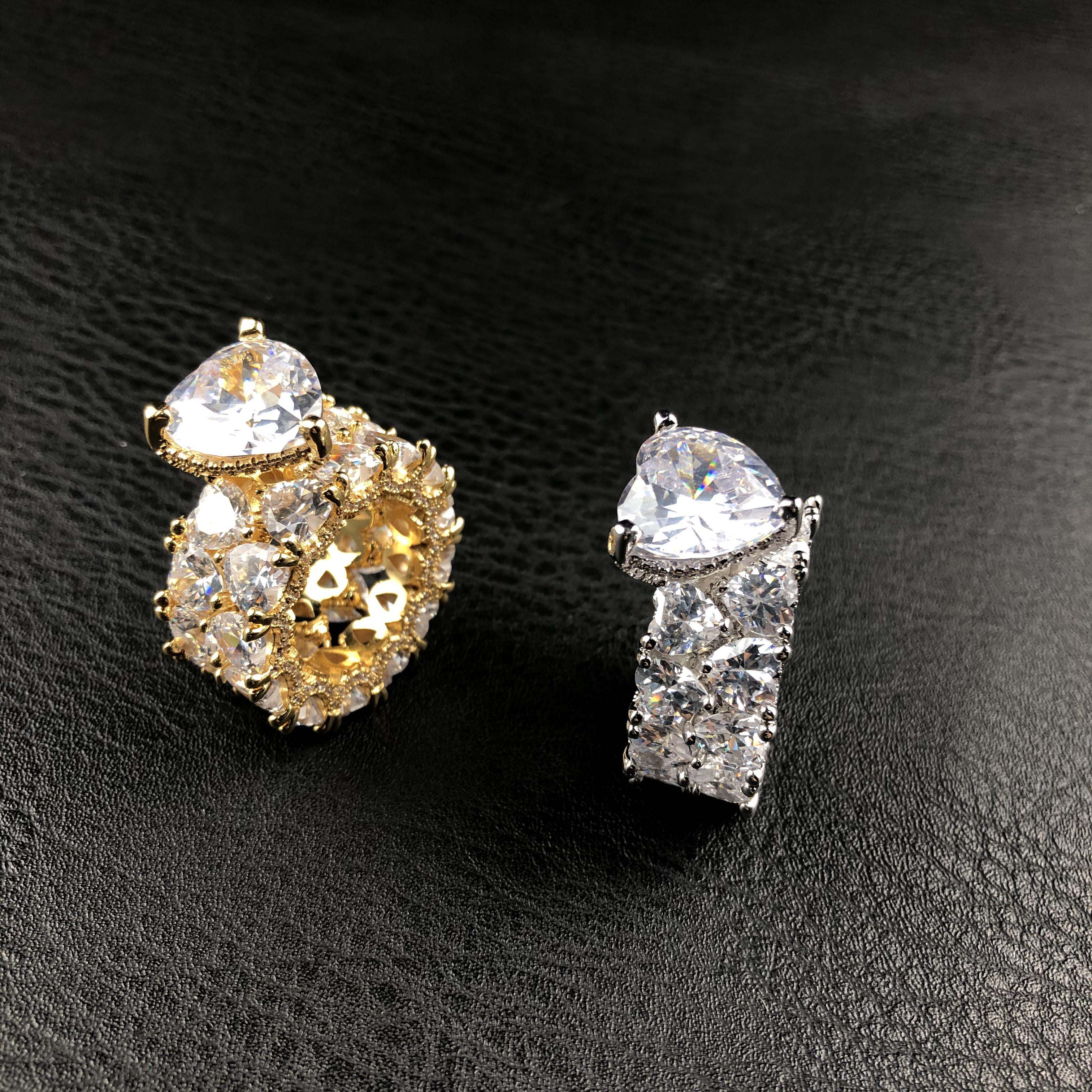 Heart love ring