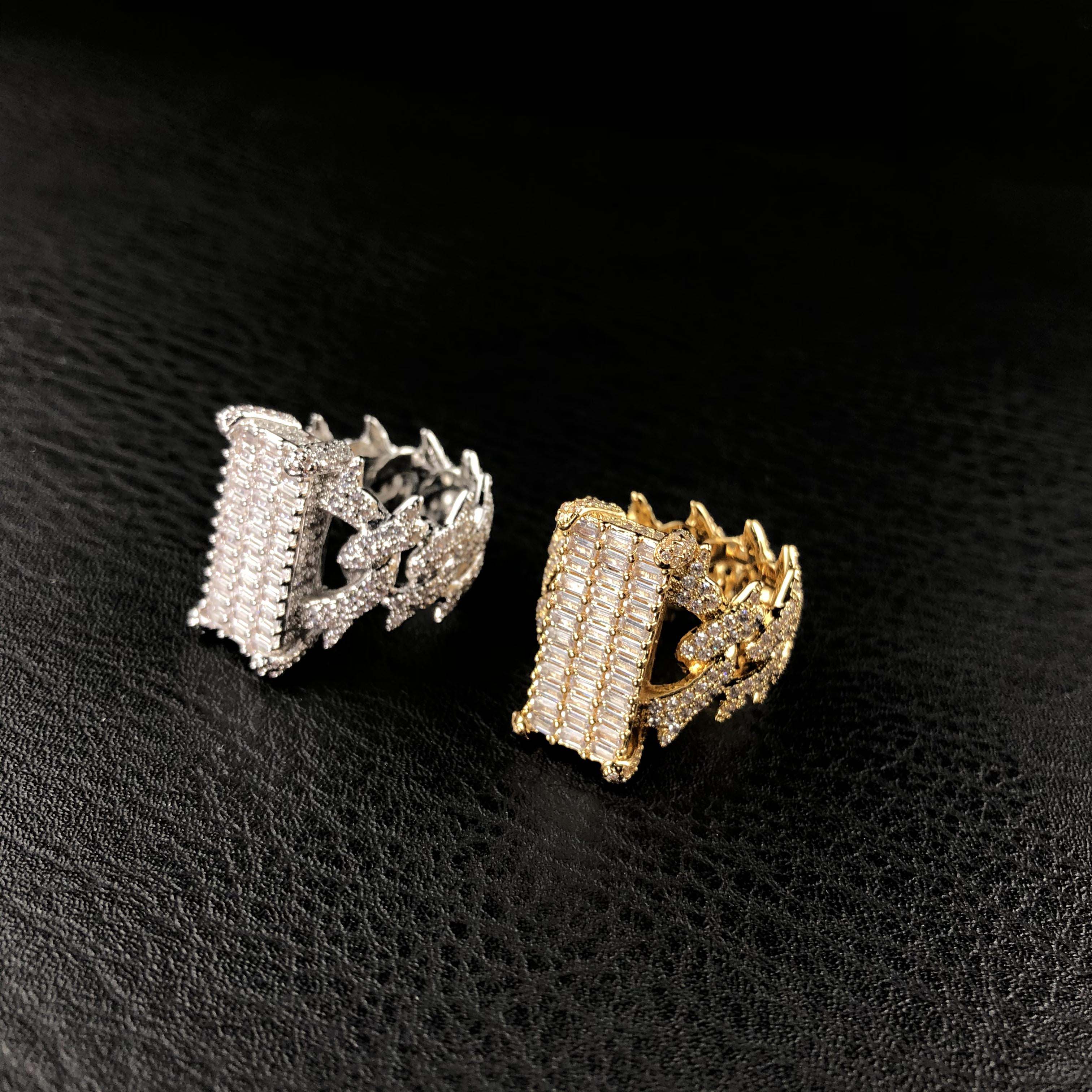 Baguette Diamond Clustered Ring I