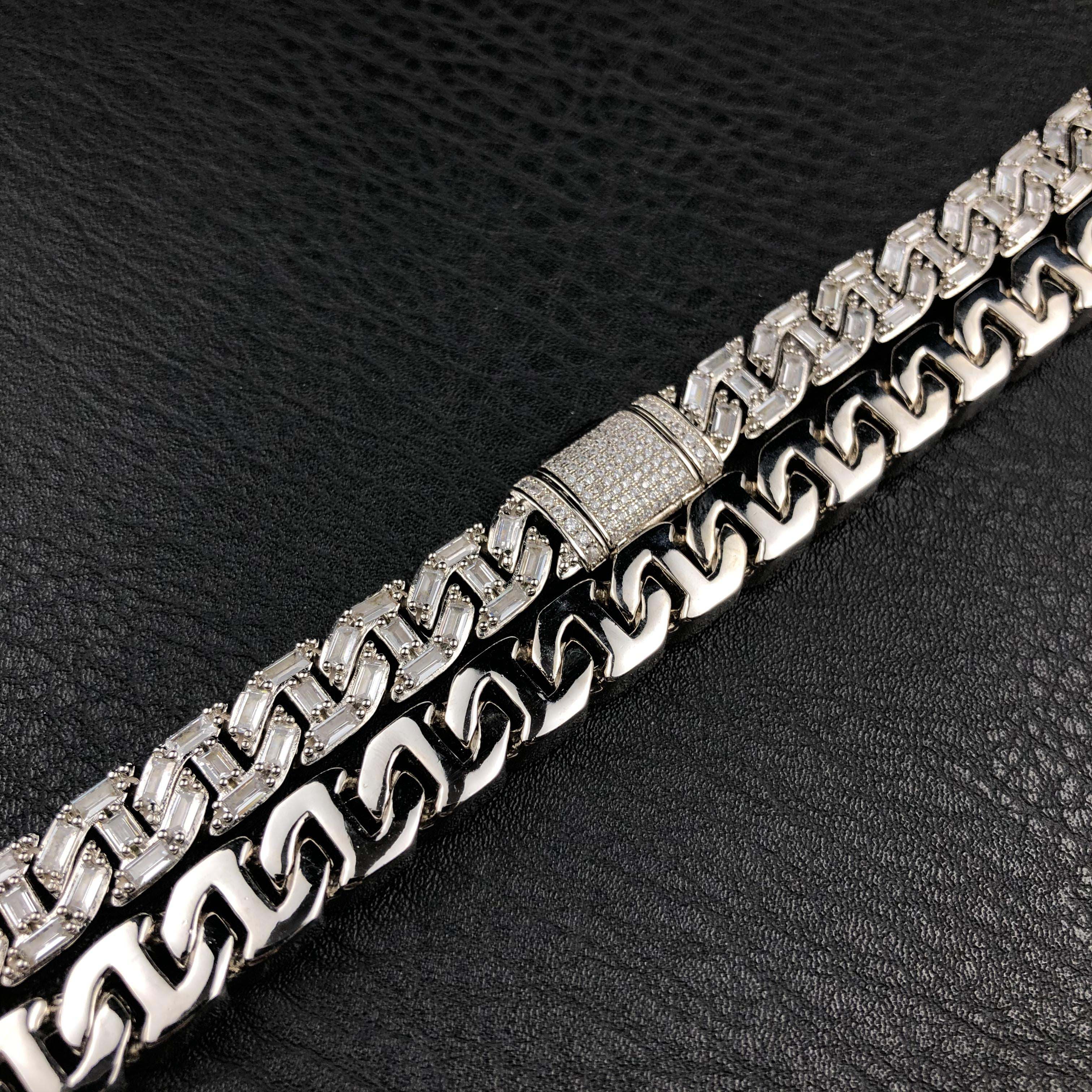 Baguette Link Chain