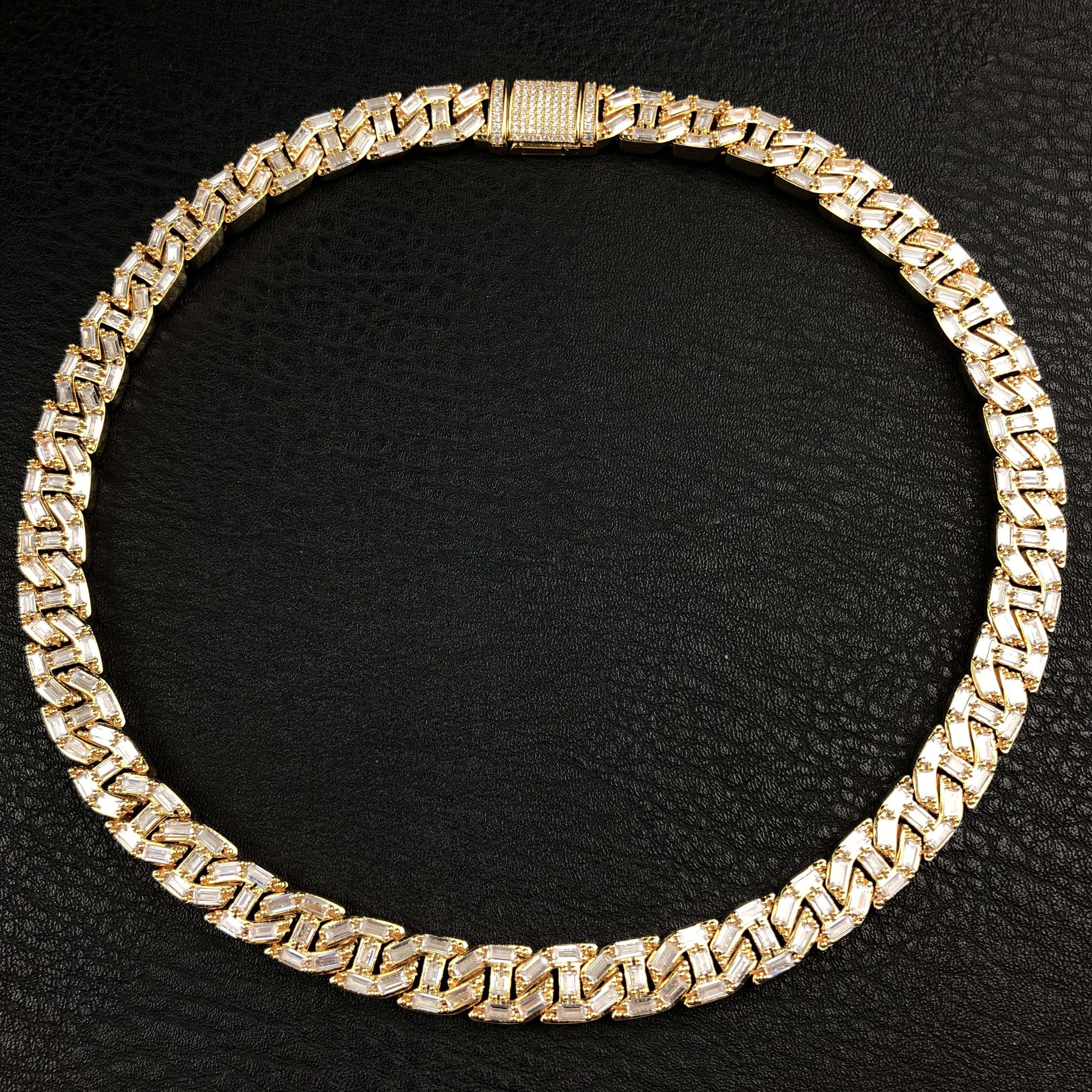 Baguette Link Chain