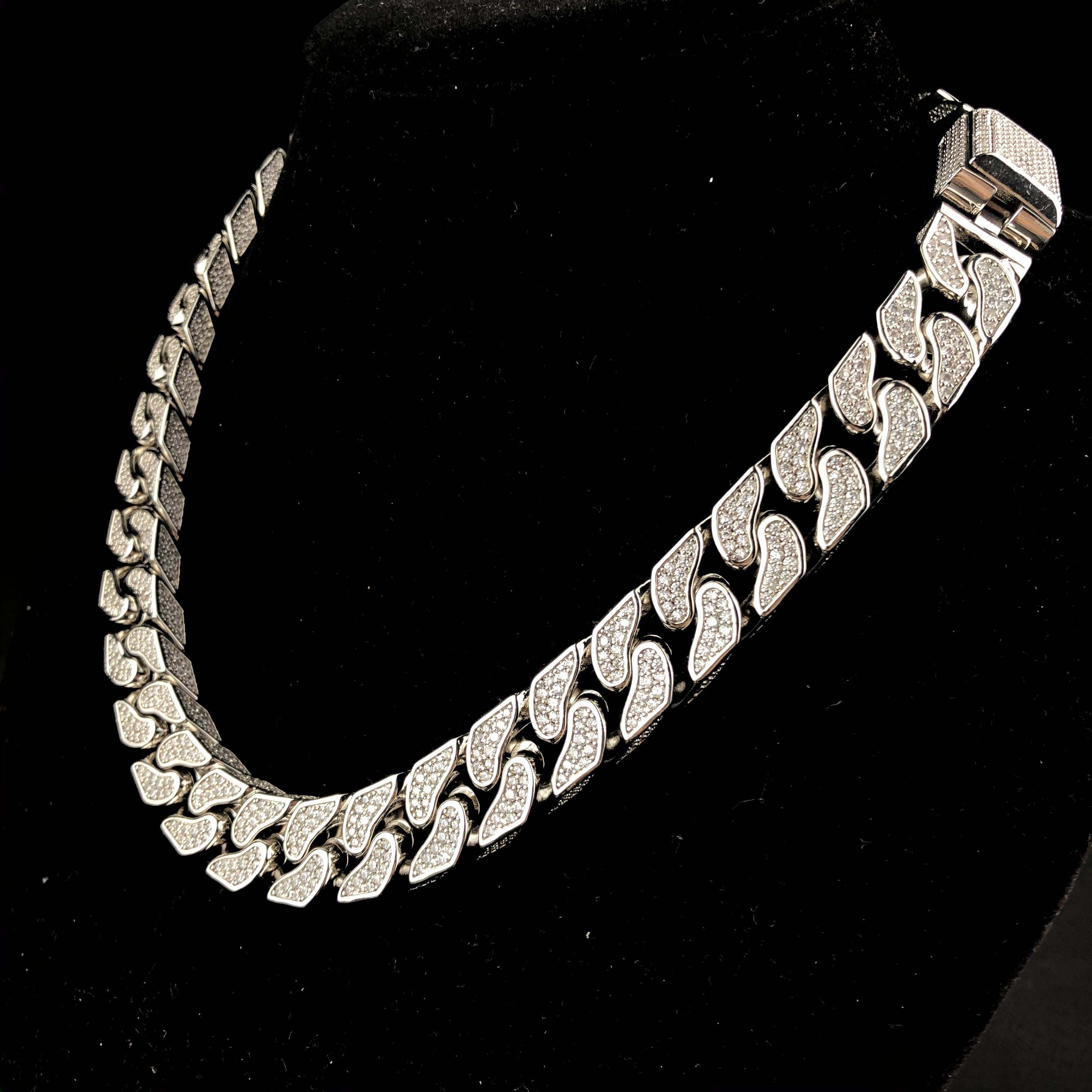 19mm Diamond Cuban Chain
