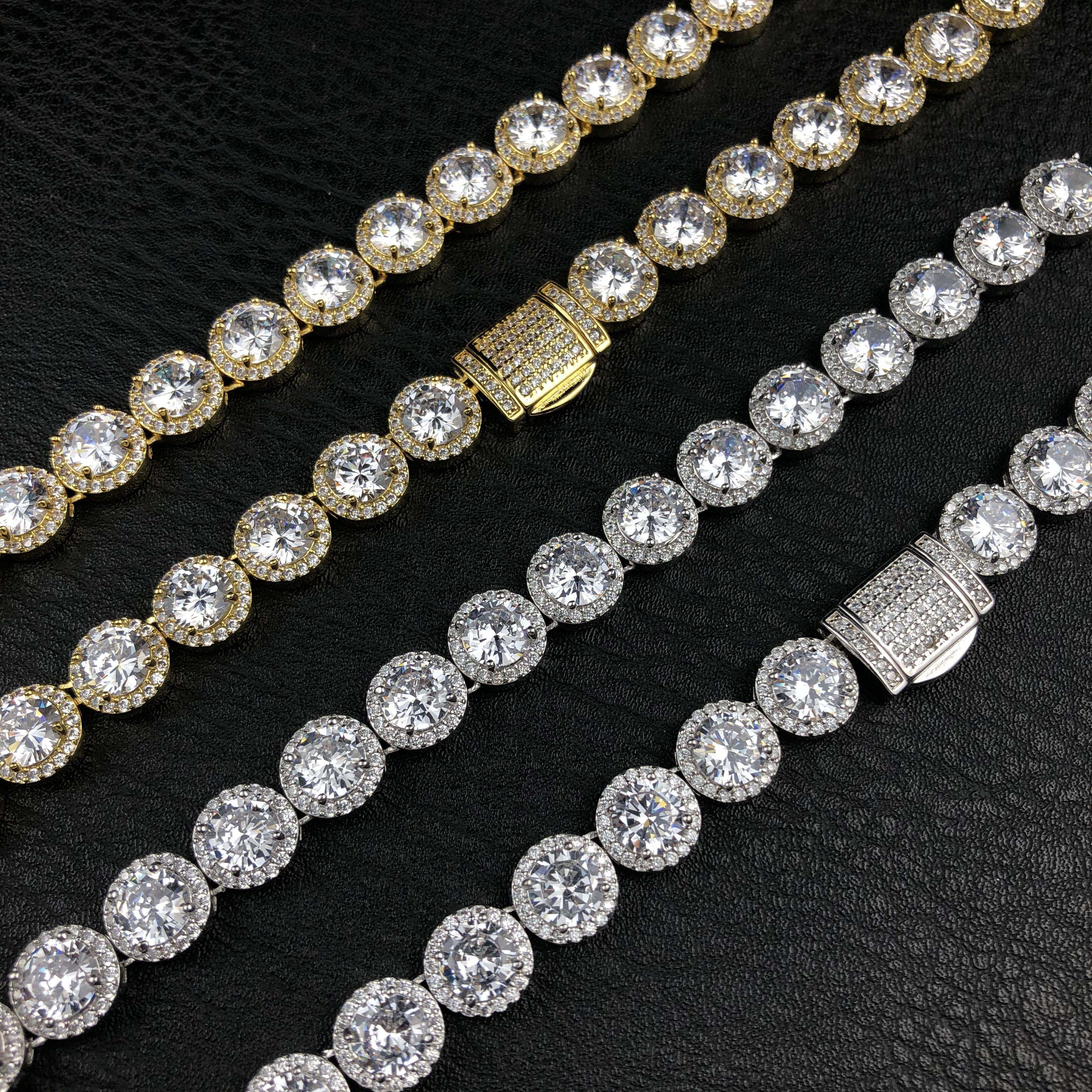 Ice Cluster Tennis Chain