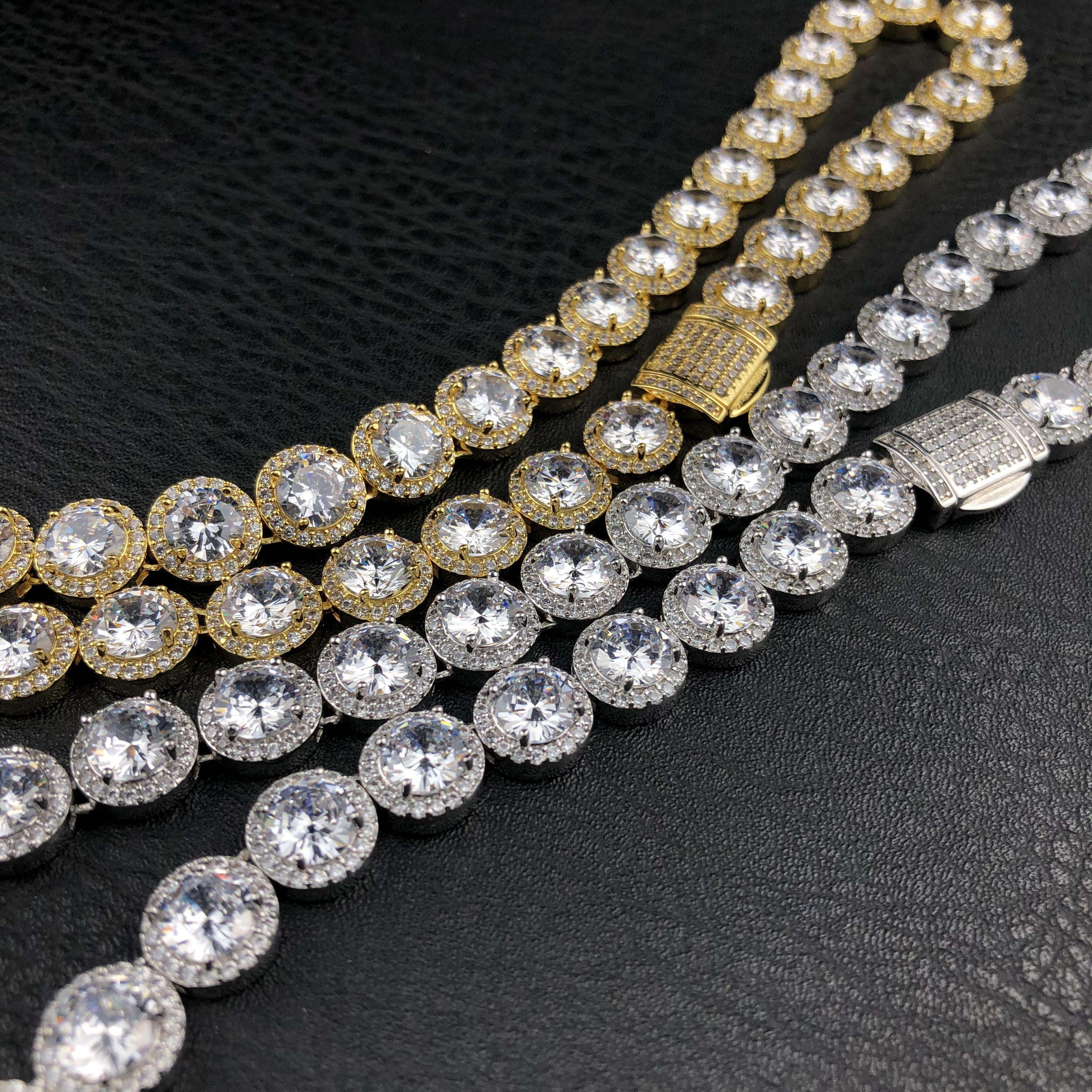 Ice Cluster Tennis Chain