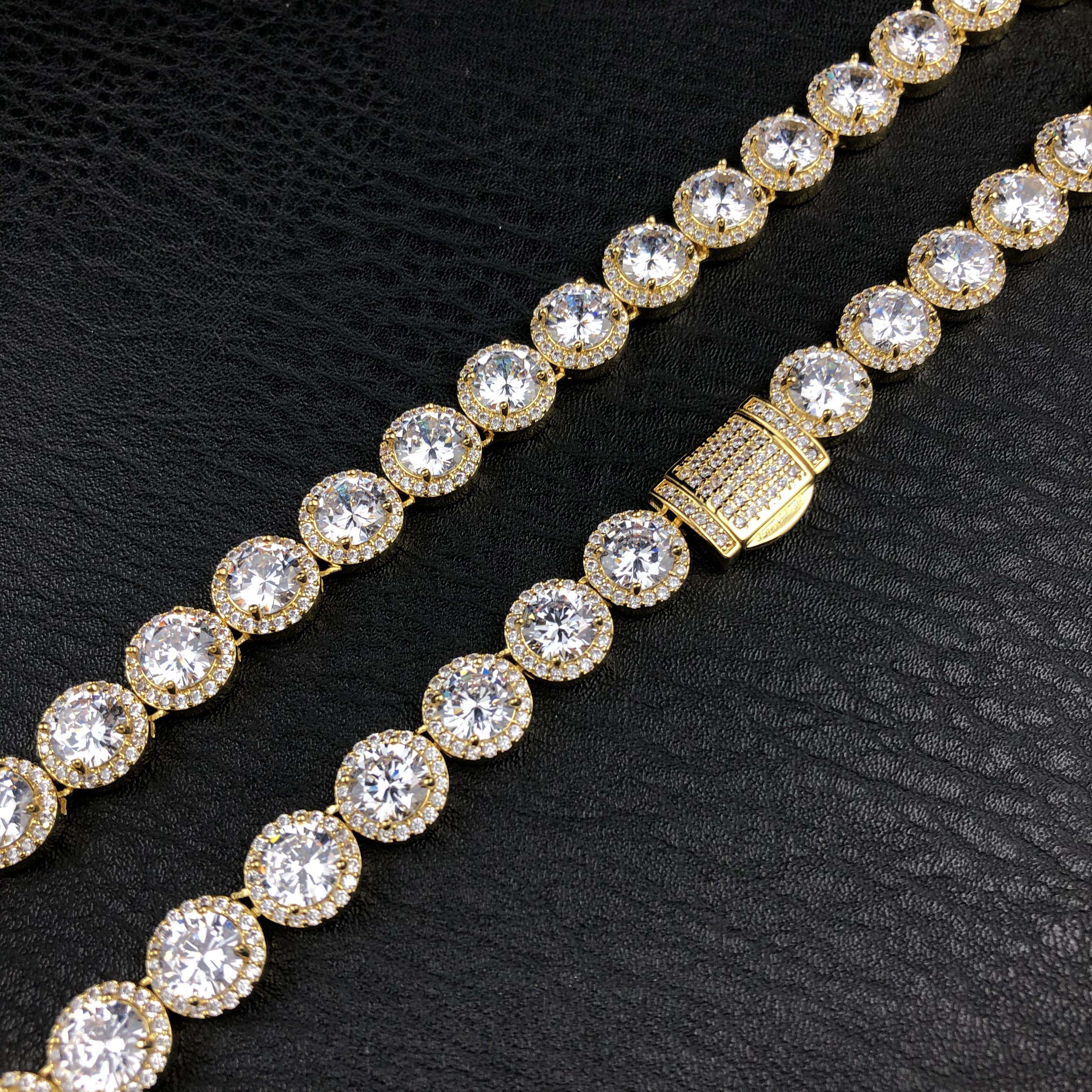 Ice Cluster Tennis Chain