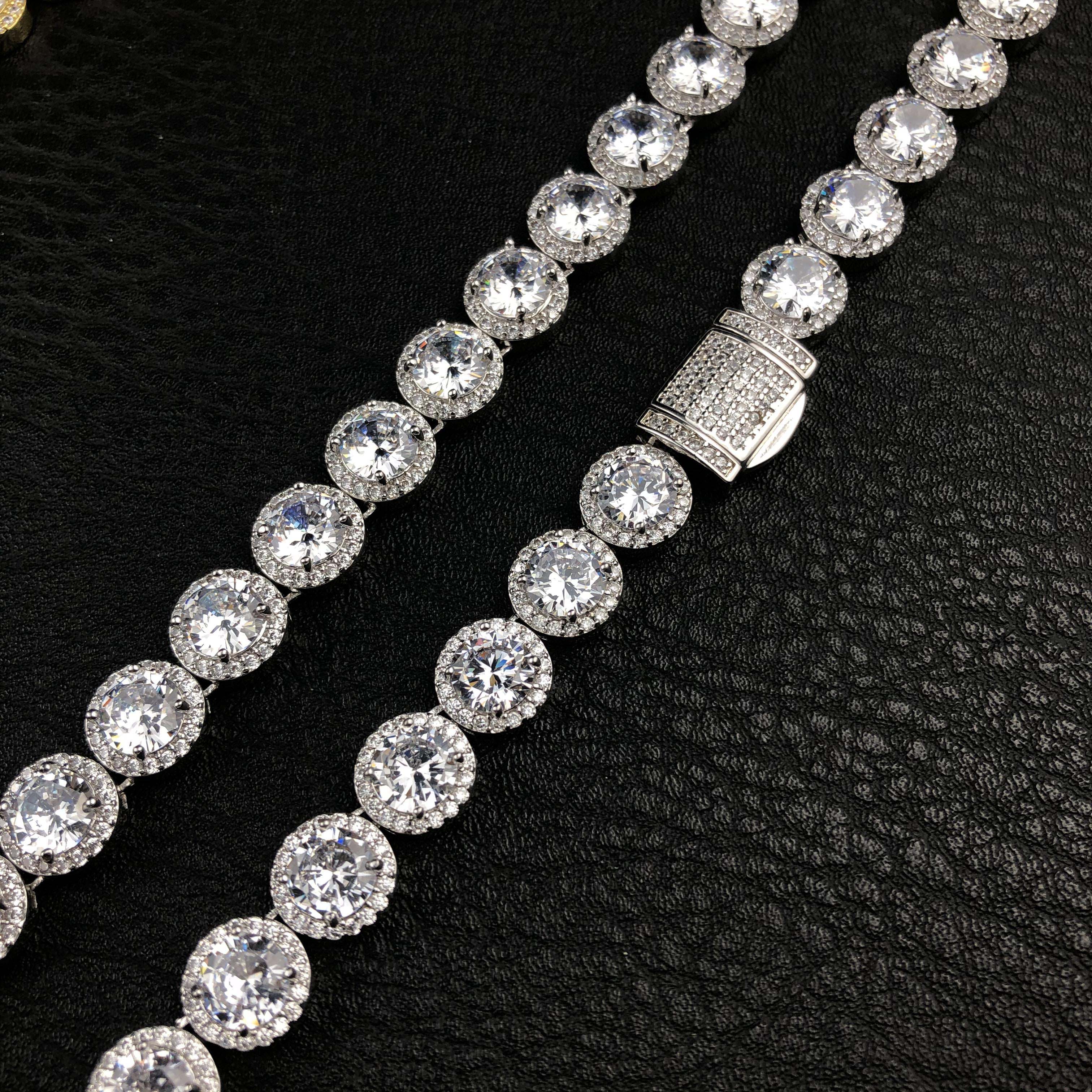 Ice Cluster Tennis Chain