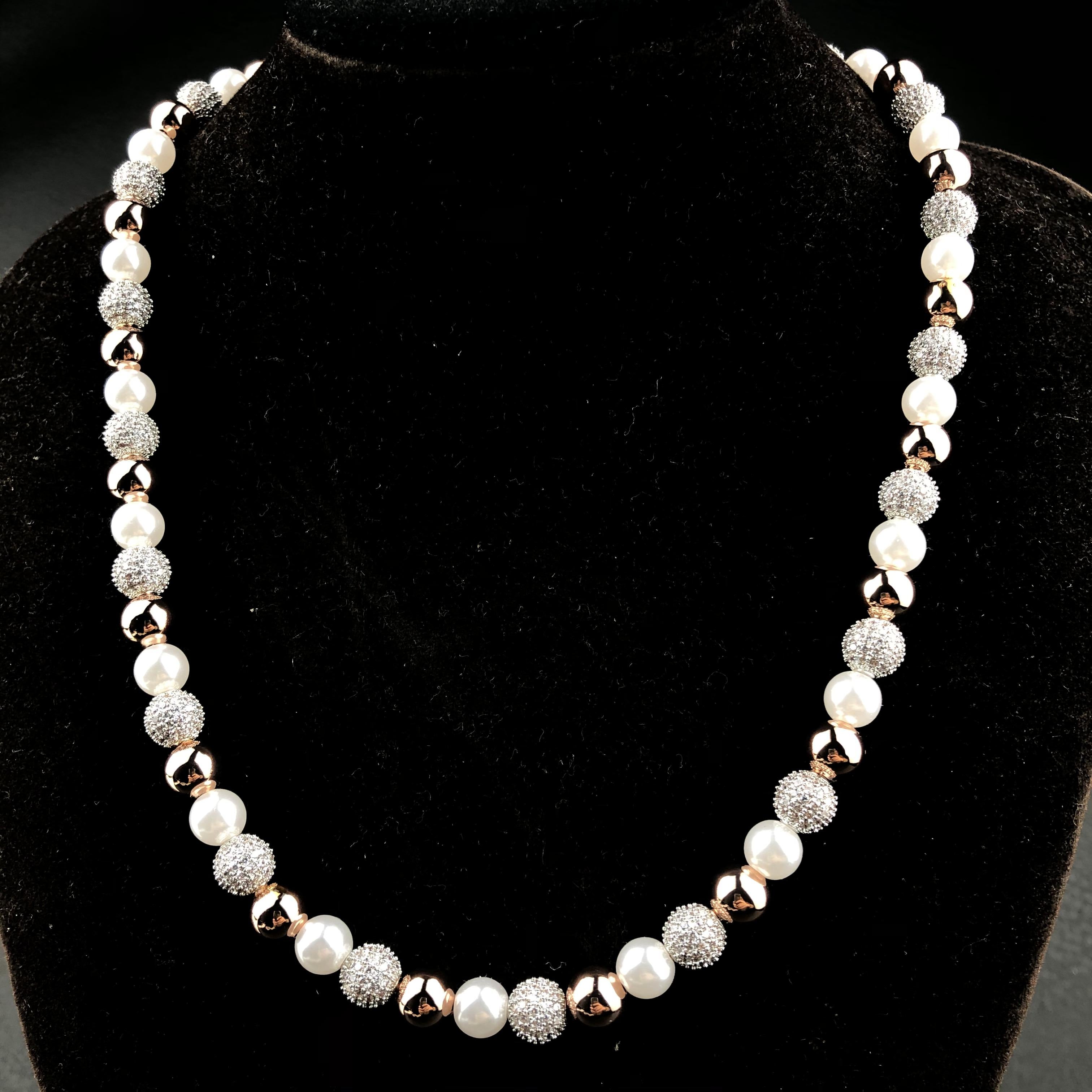 Pearl and Bead Chain