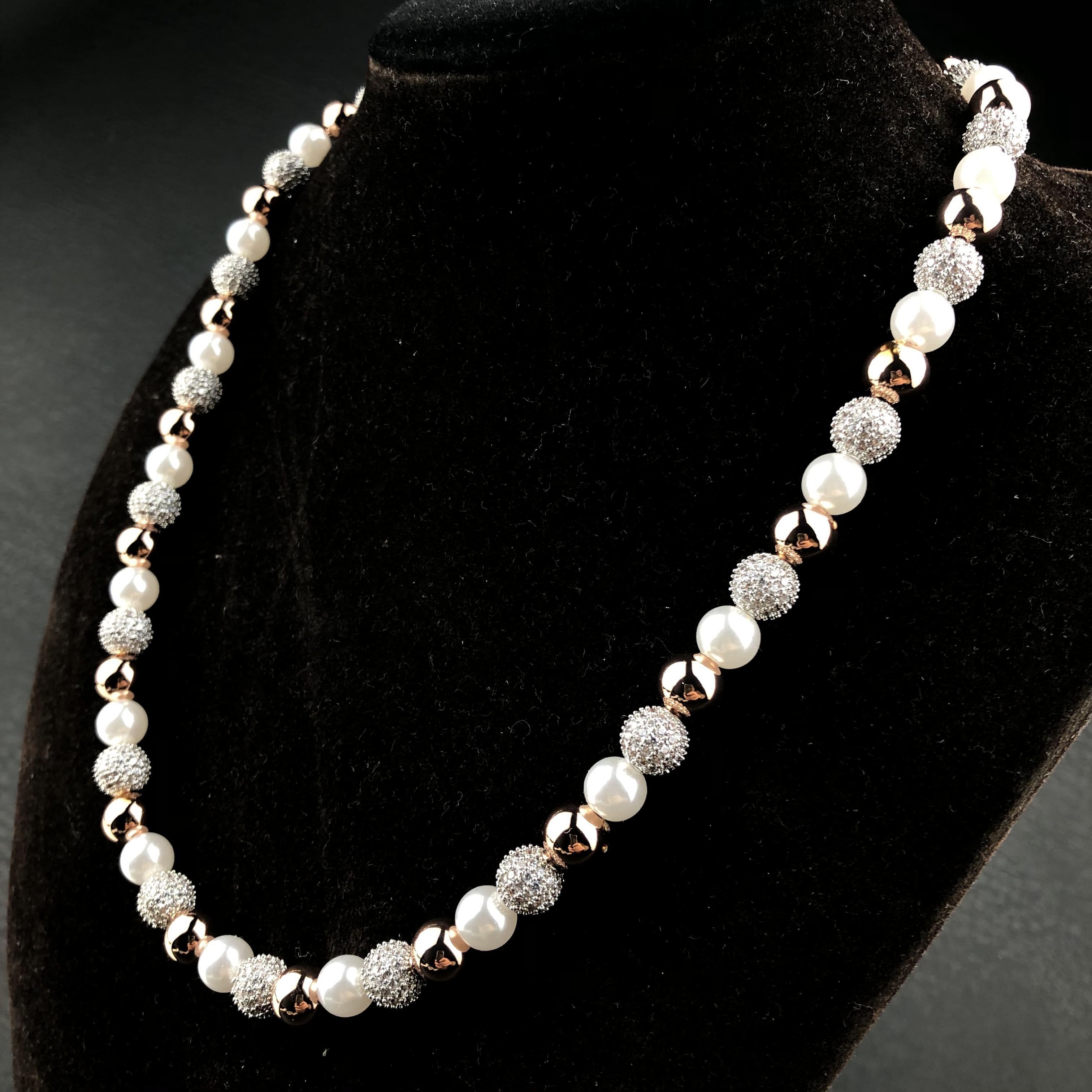 Pearl and Bead Chain