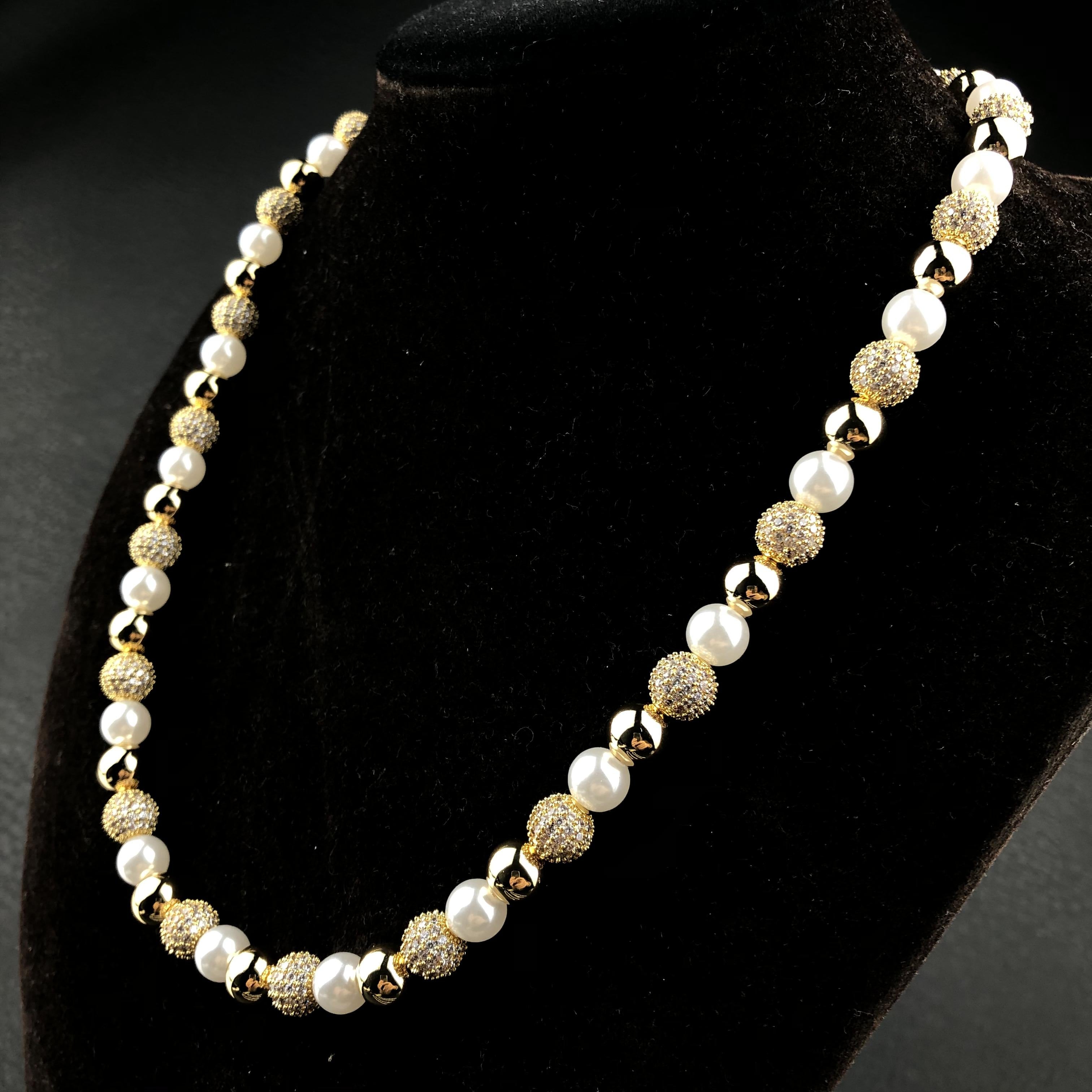 Pearl and Bead Chain