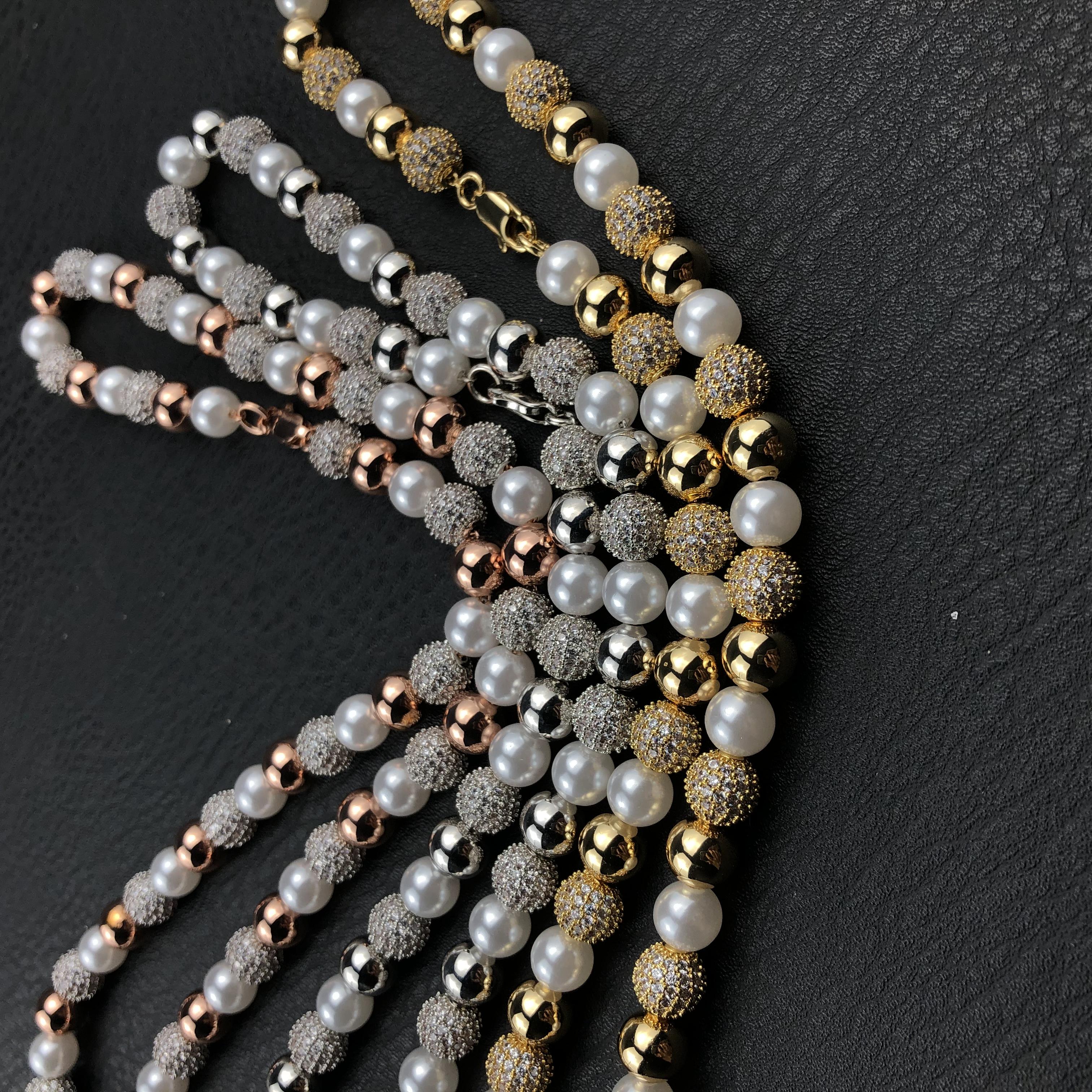 Pearl and Bead Chain