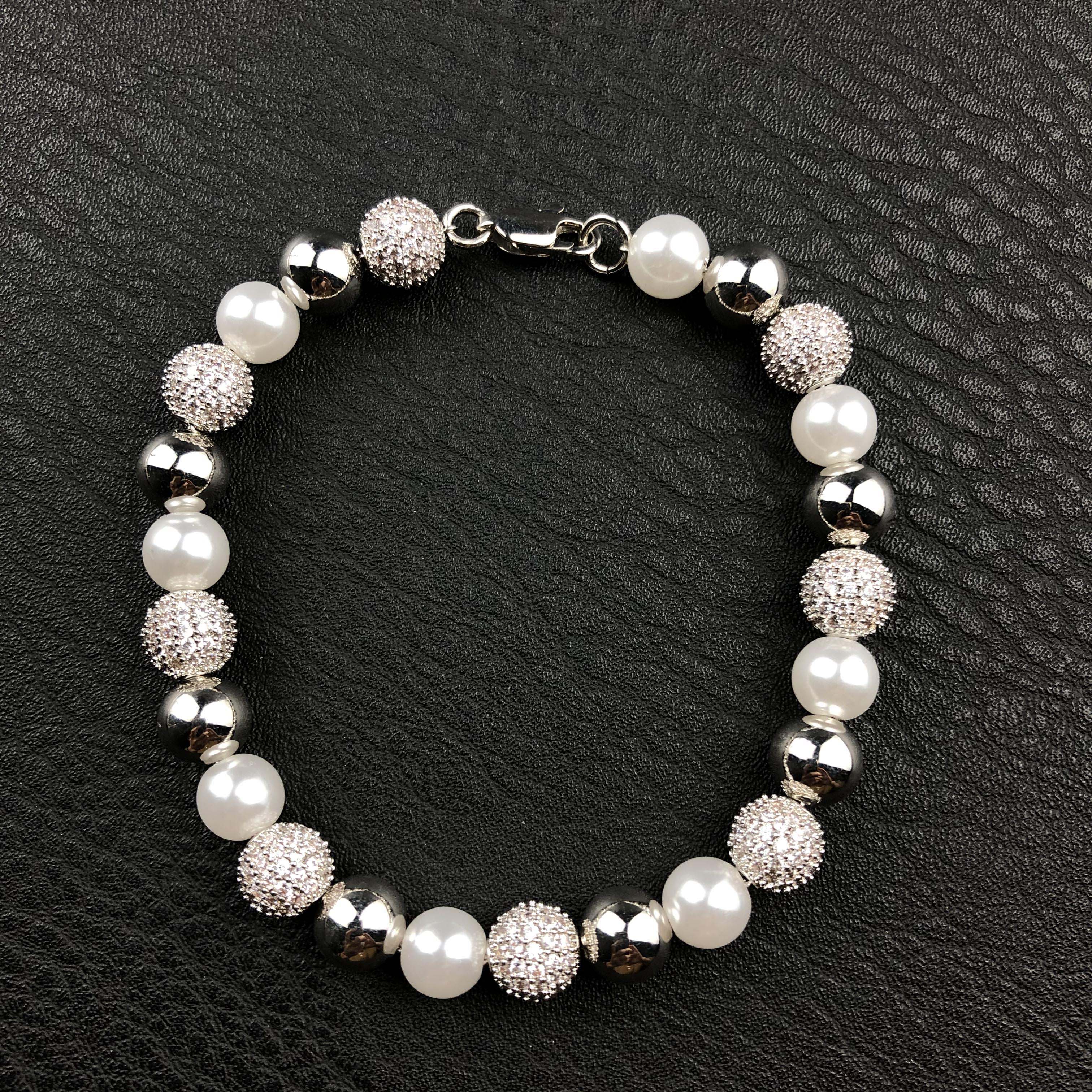 Pearl and Bead Bracelet