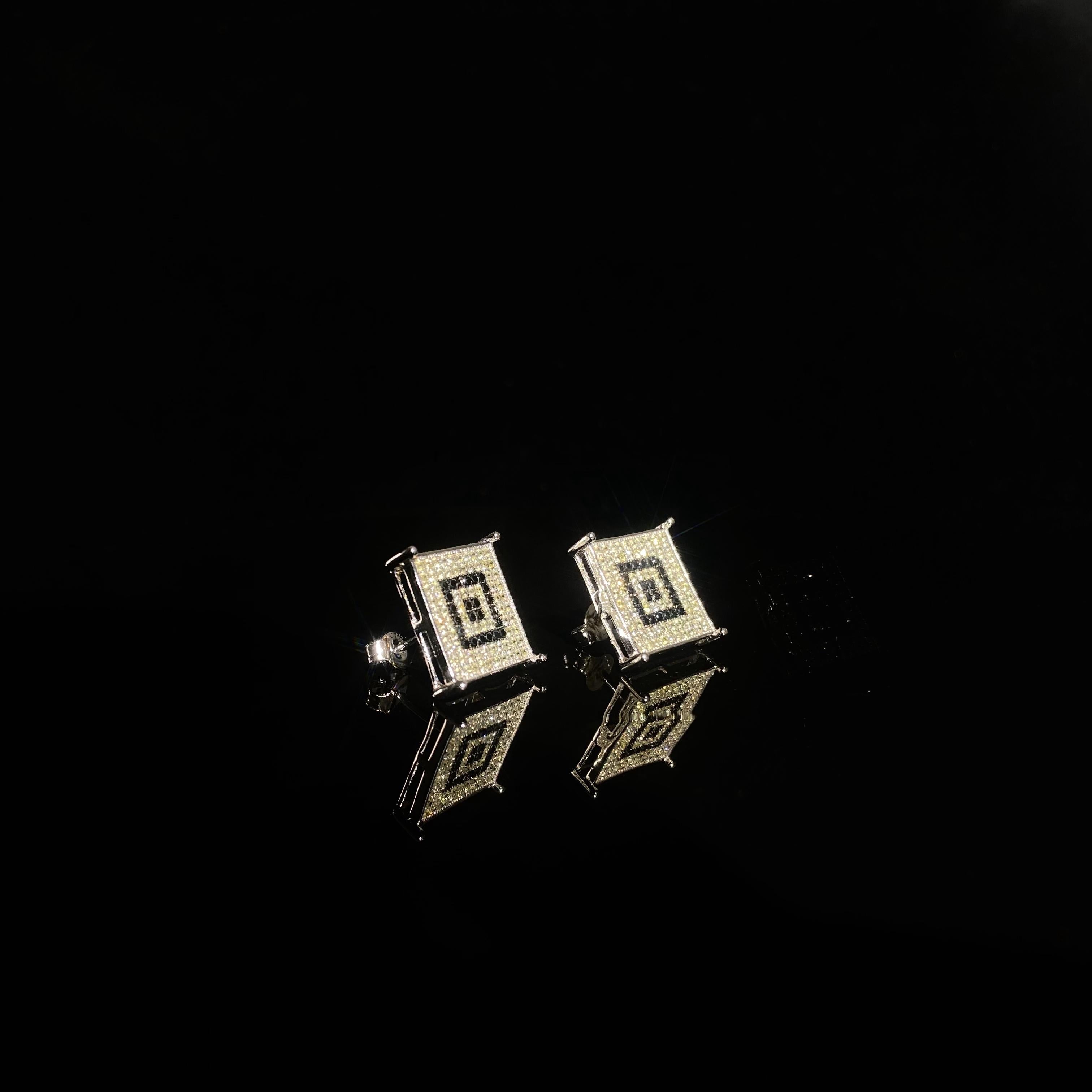 925 silver Loop Earrings - pair