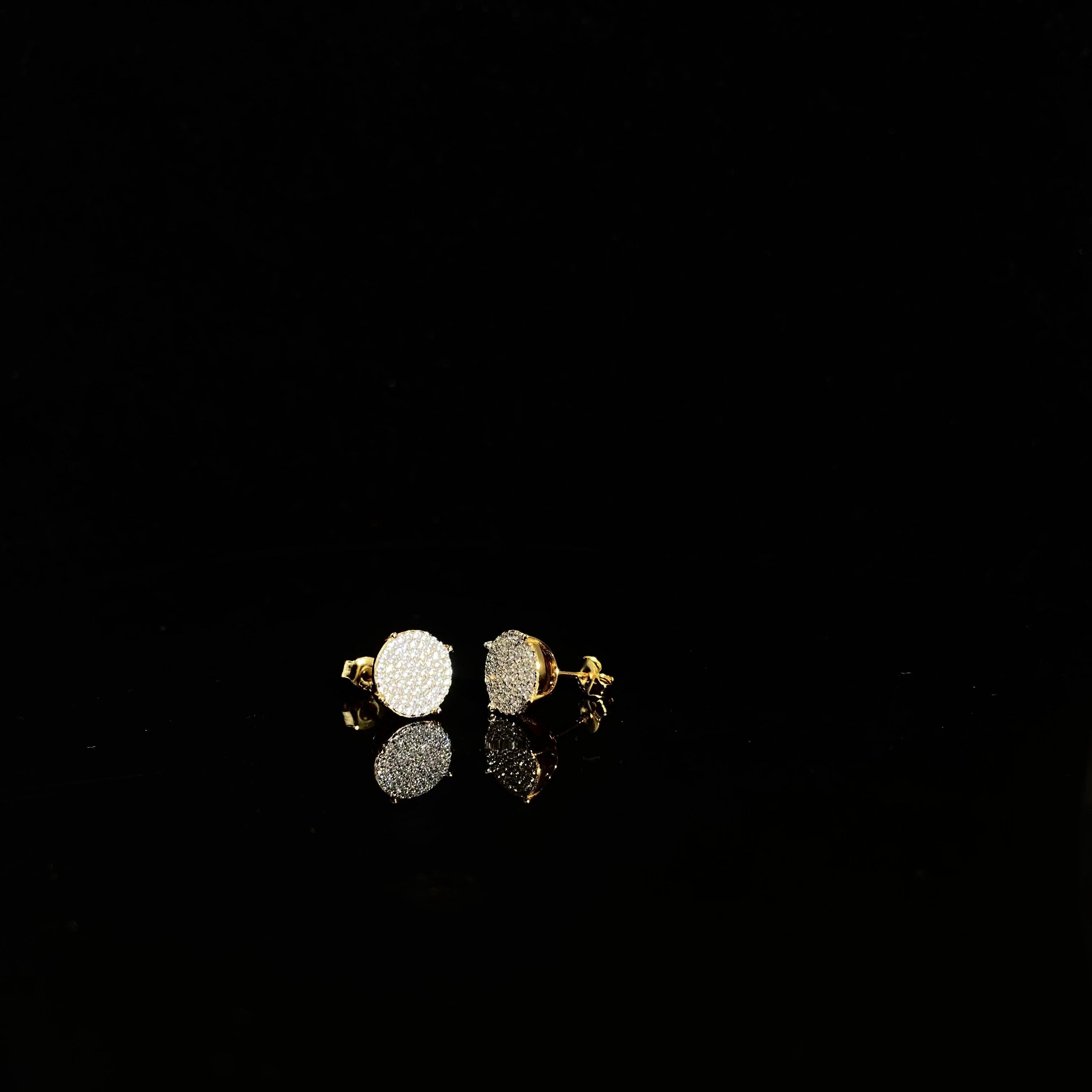 Sterling Silver Earrings – Round Small 925 Stud Pair