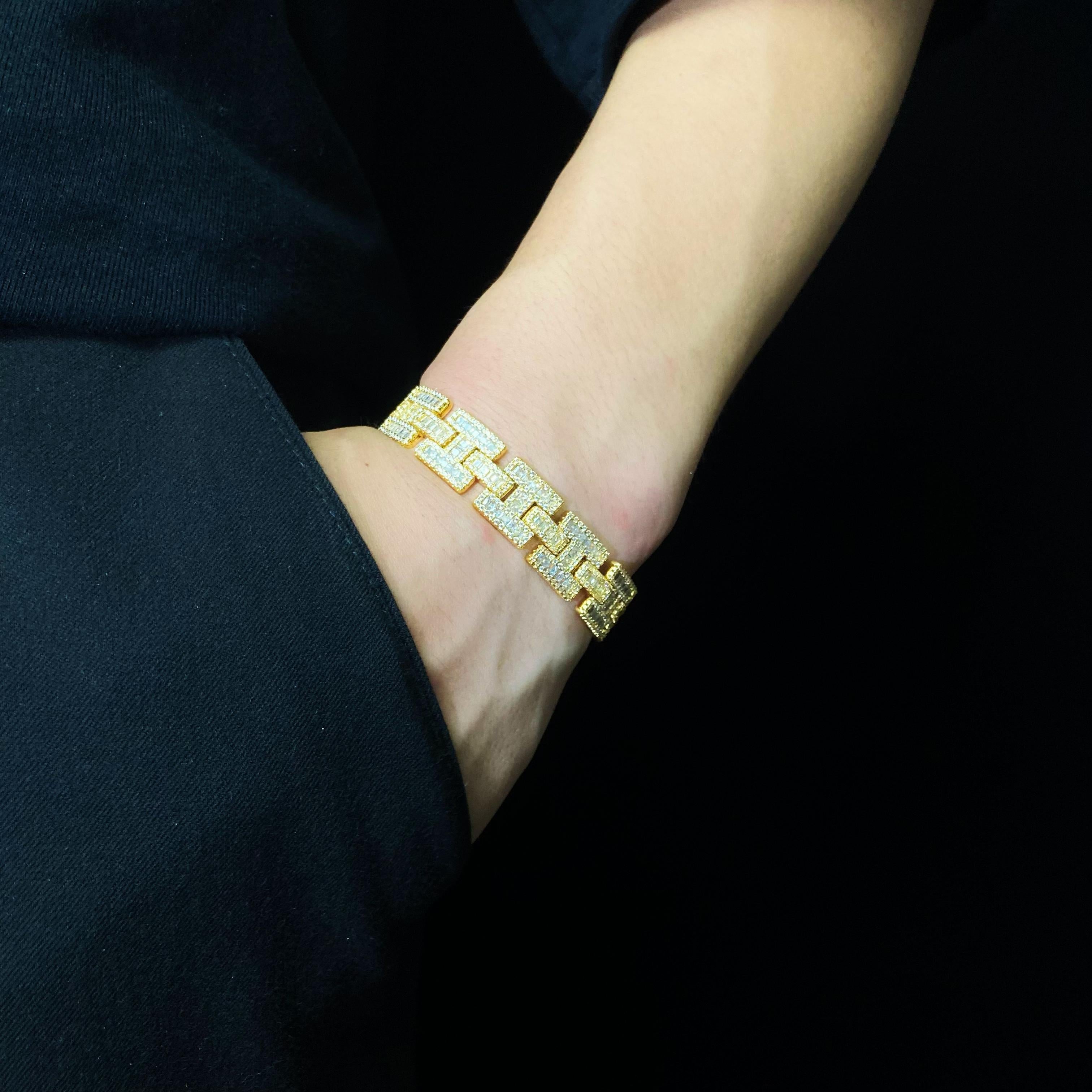 Baguette Hermes Bracelet