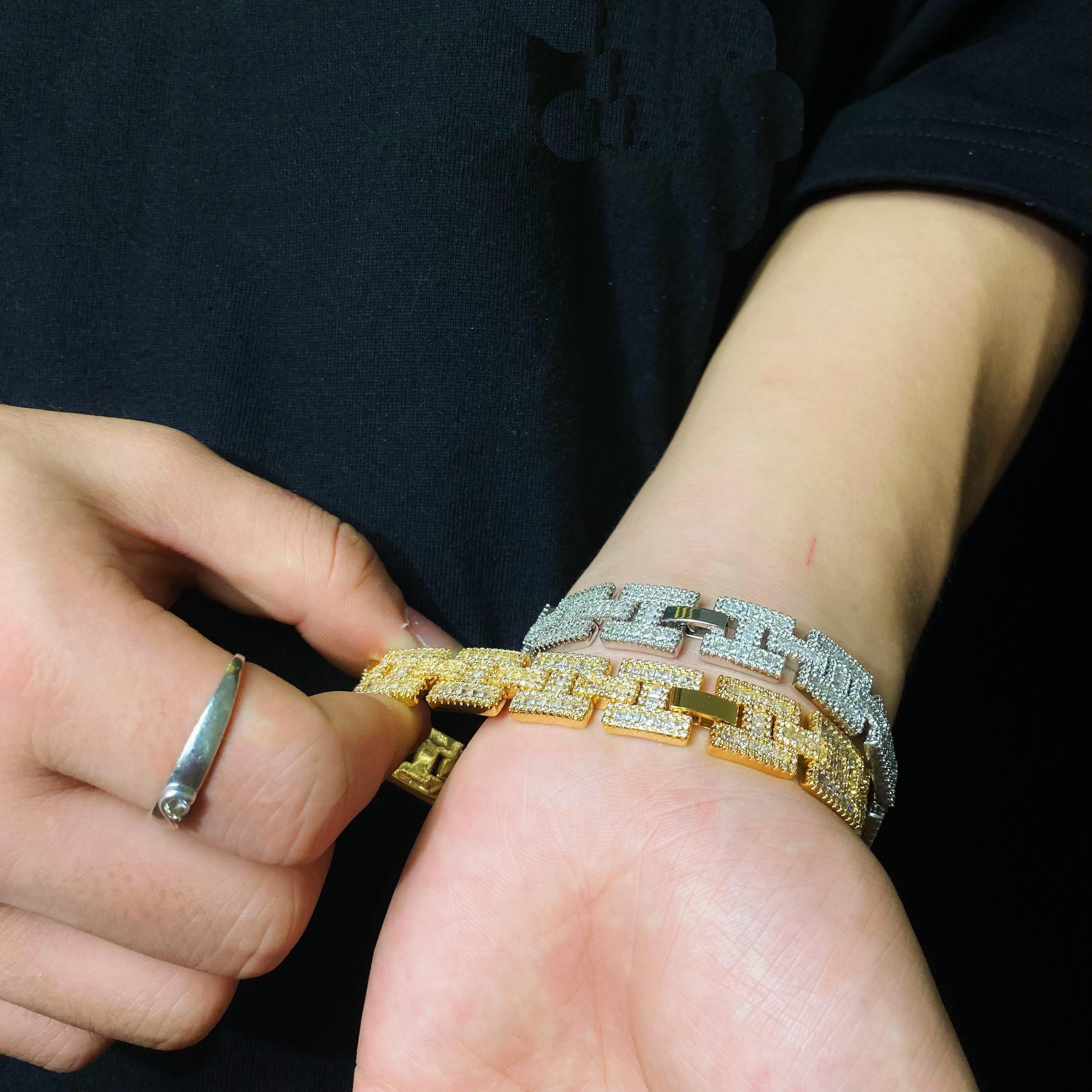 Baguette Hermes Bracelet