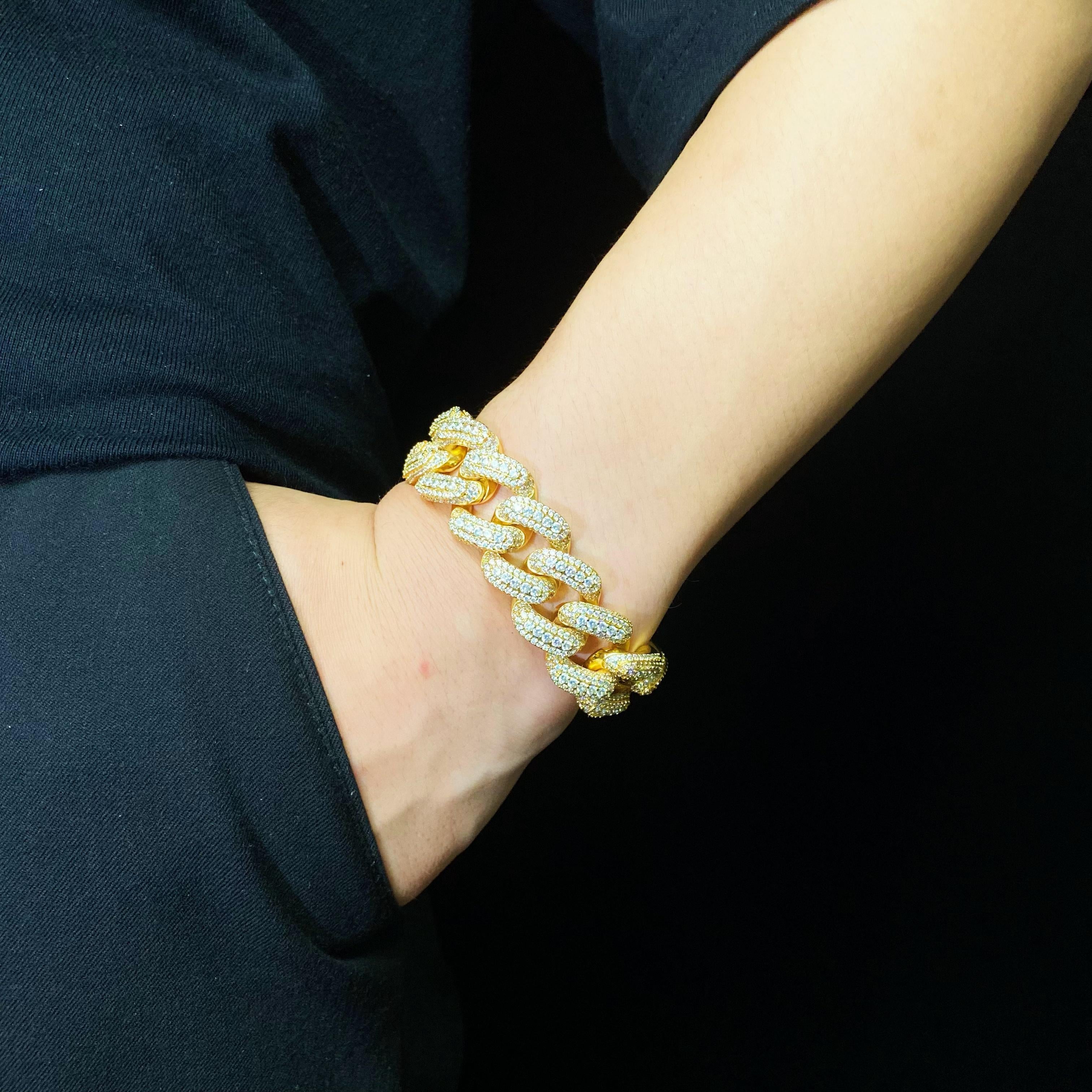 5 rows Cuban Bracelet