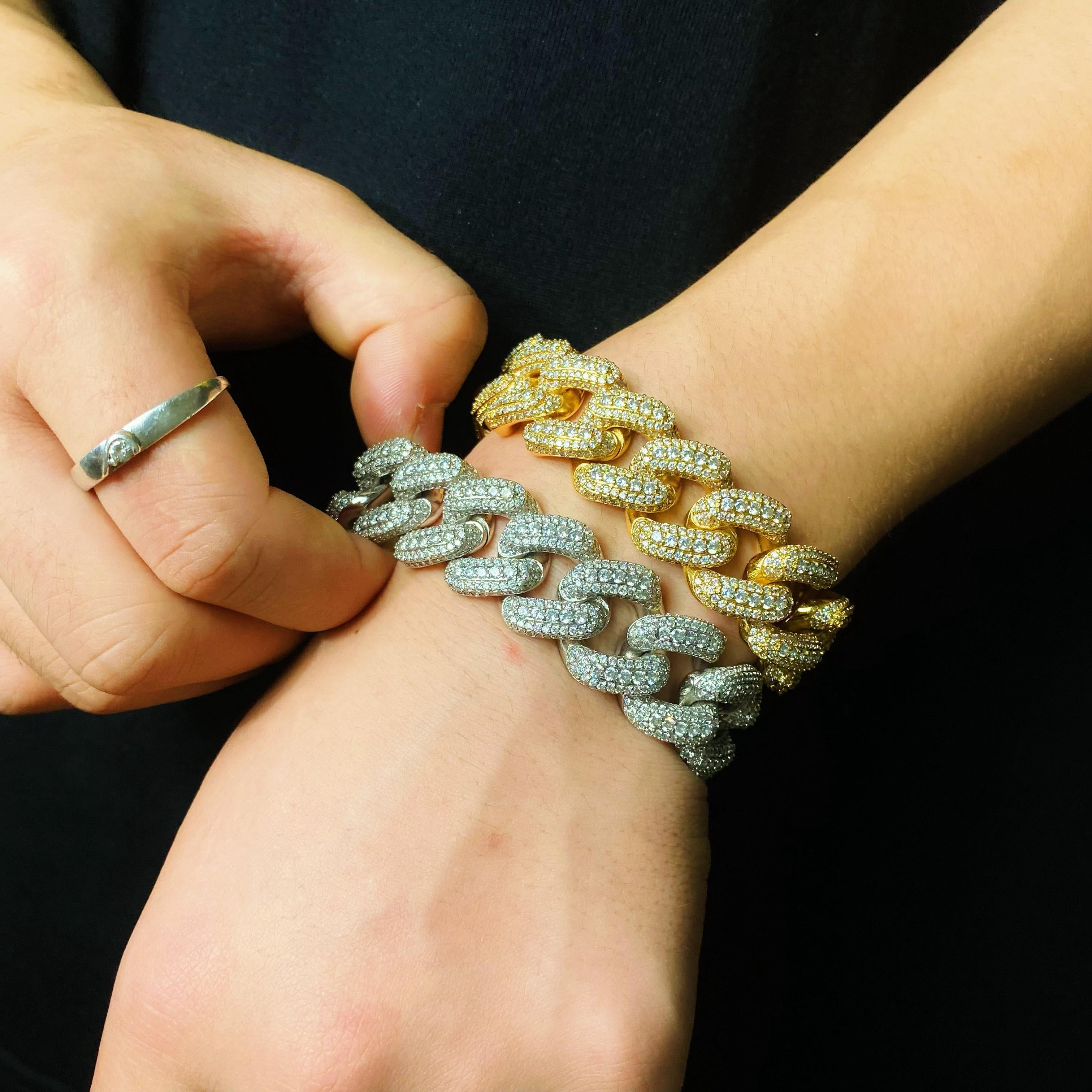 5 rows Cuban Bracelet