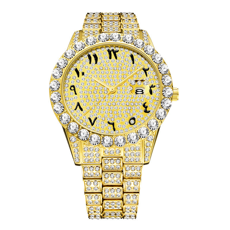 Hip hop ice watch