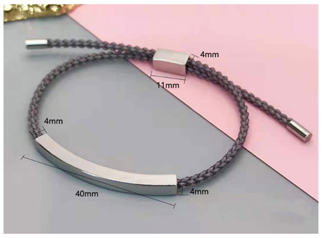 Custom Message Bracelet