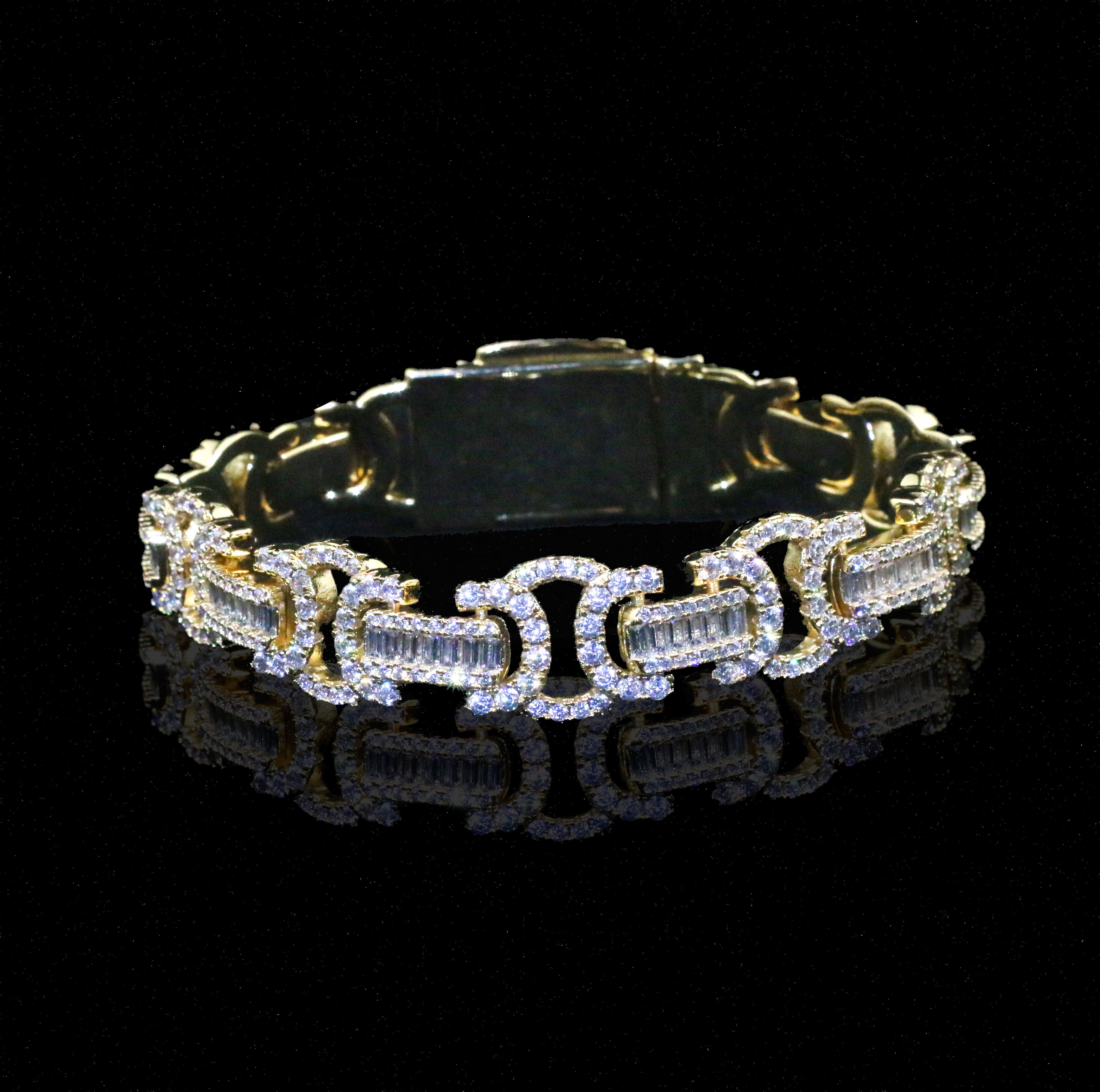 Diamond Byzantine Bracelet