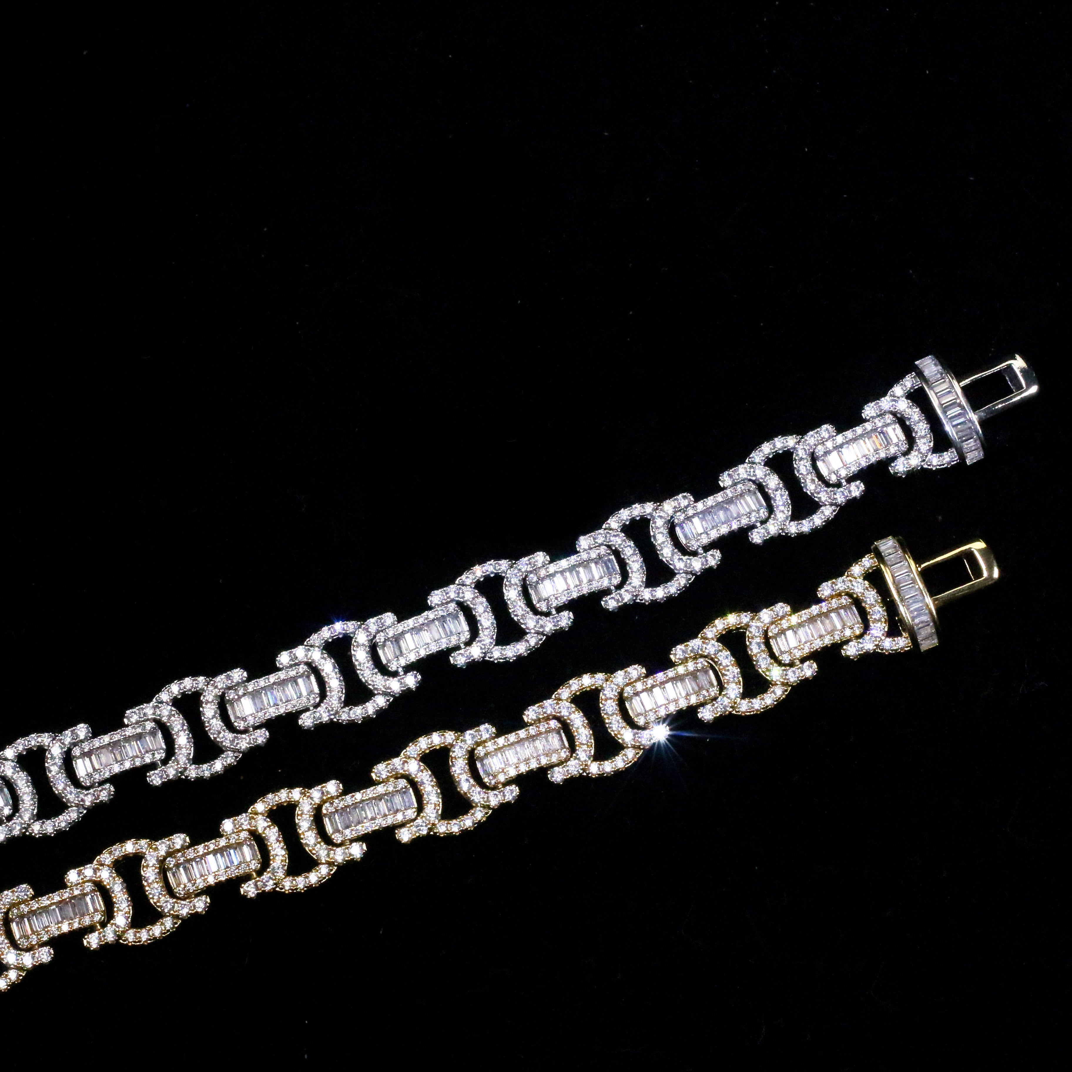 Diamond Byzantine Bracelet