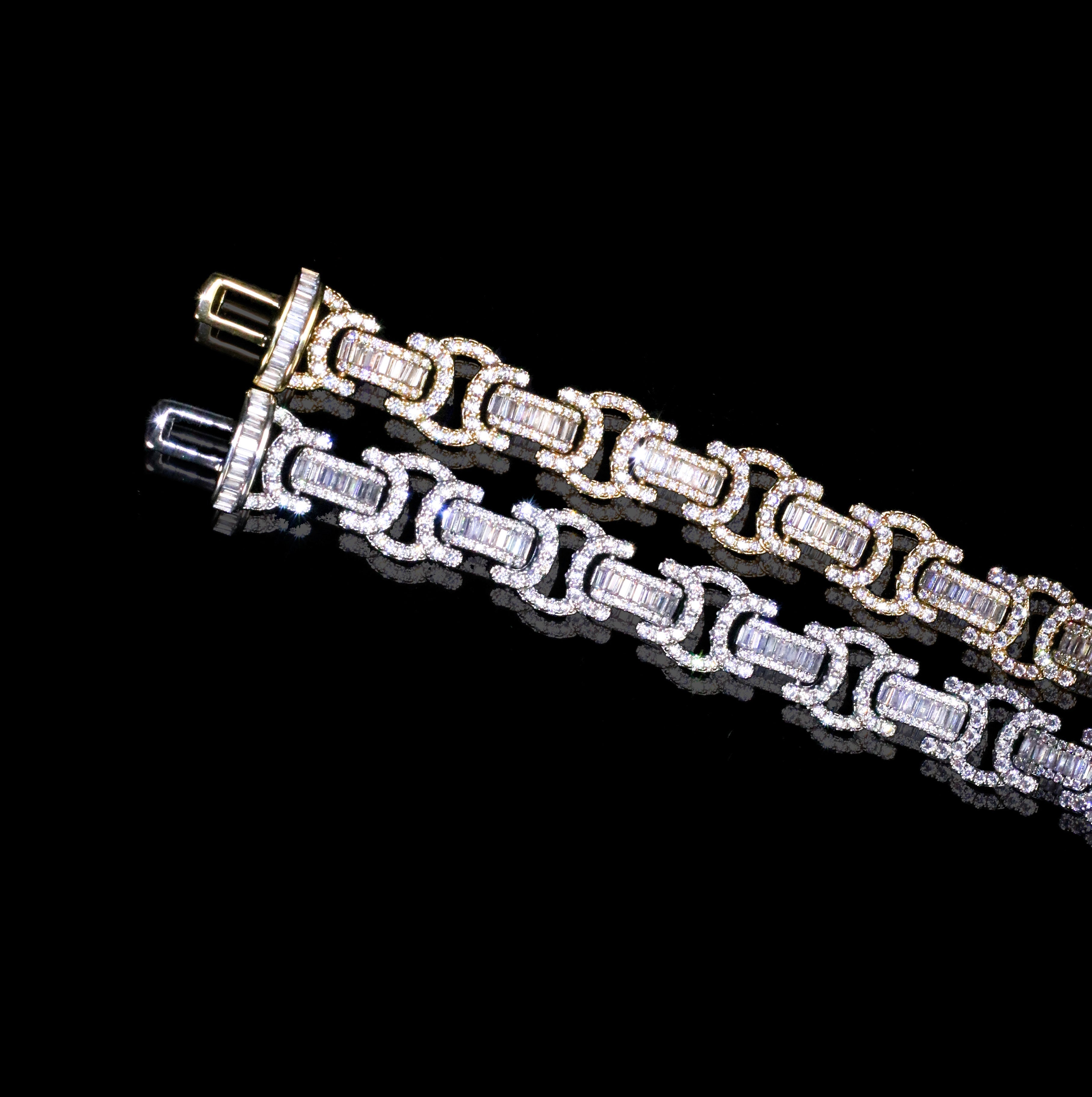 Diamond Byzantine Bracelet