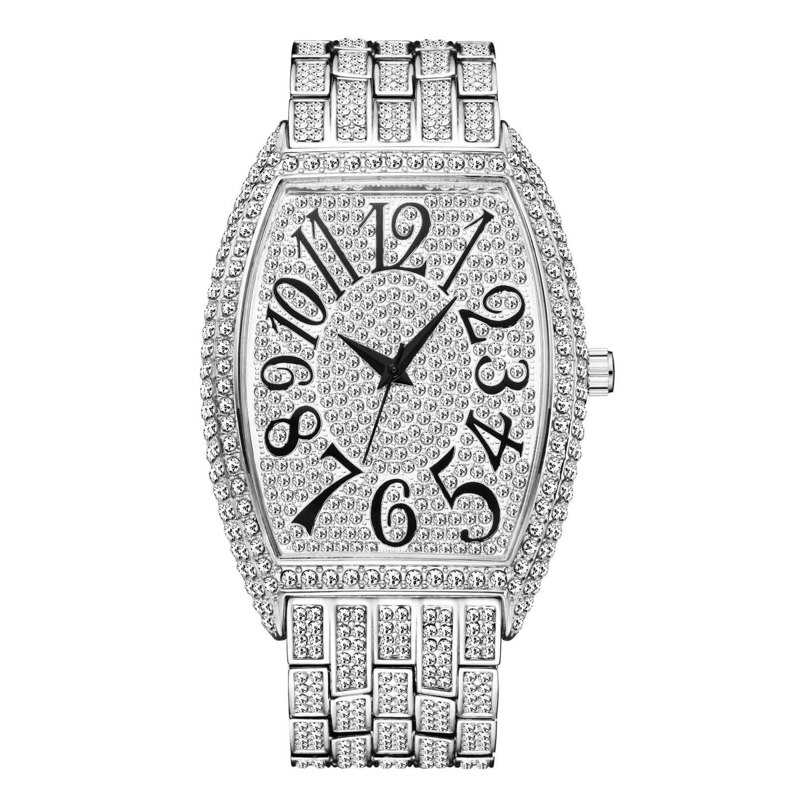 Hip hop ice watch