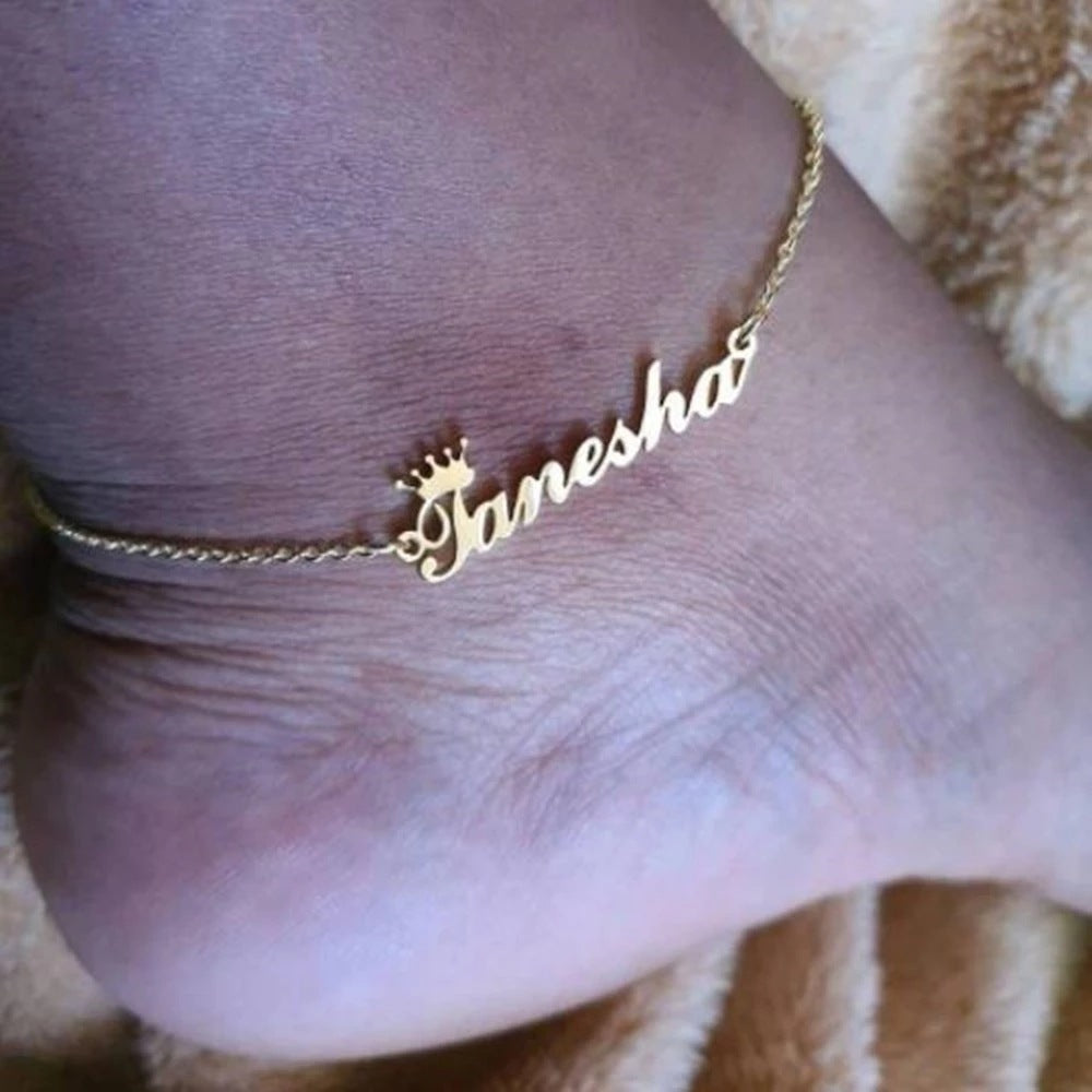 Custom Anklets Europe – Personalized Stylish Anklet Chains