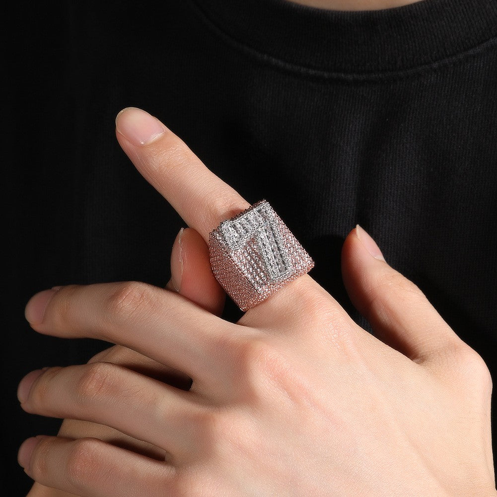 Custom Number and Letter Rings