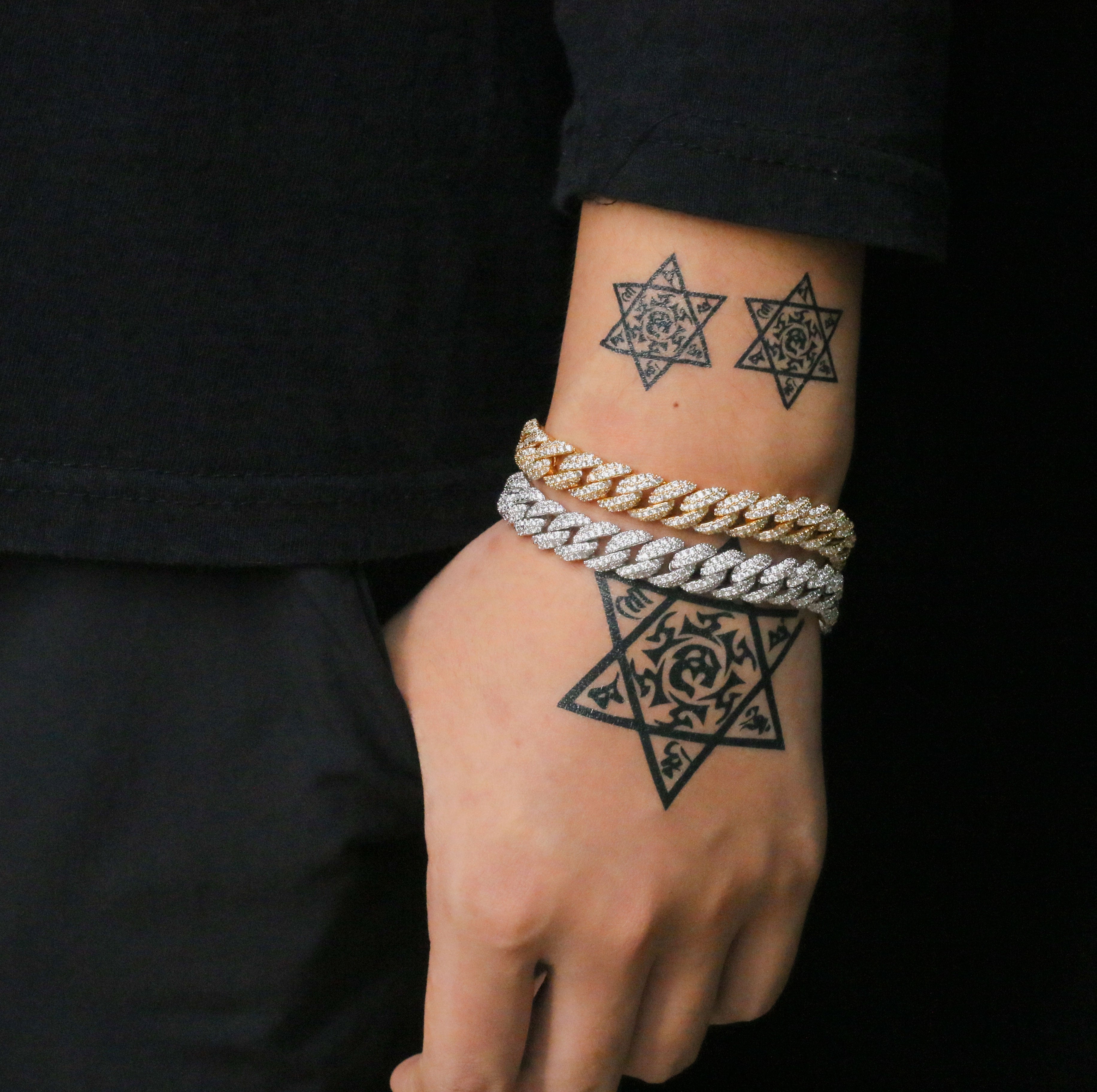 10mm Diamond Cuban Bracelet Chain