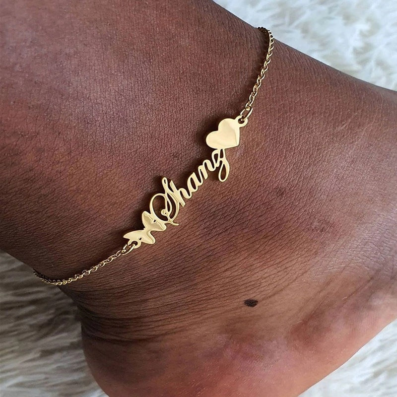 Custom Anklets Europe – Personalized Stylish Anklet Chains