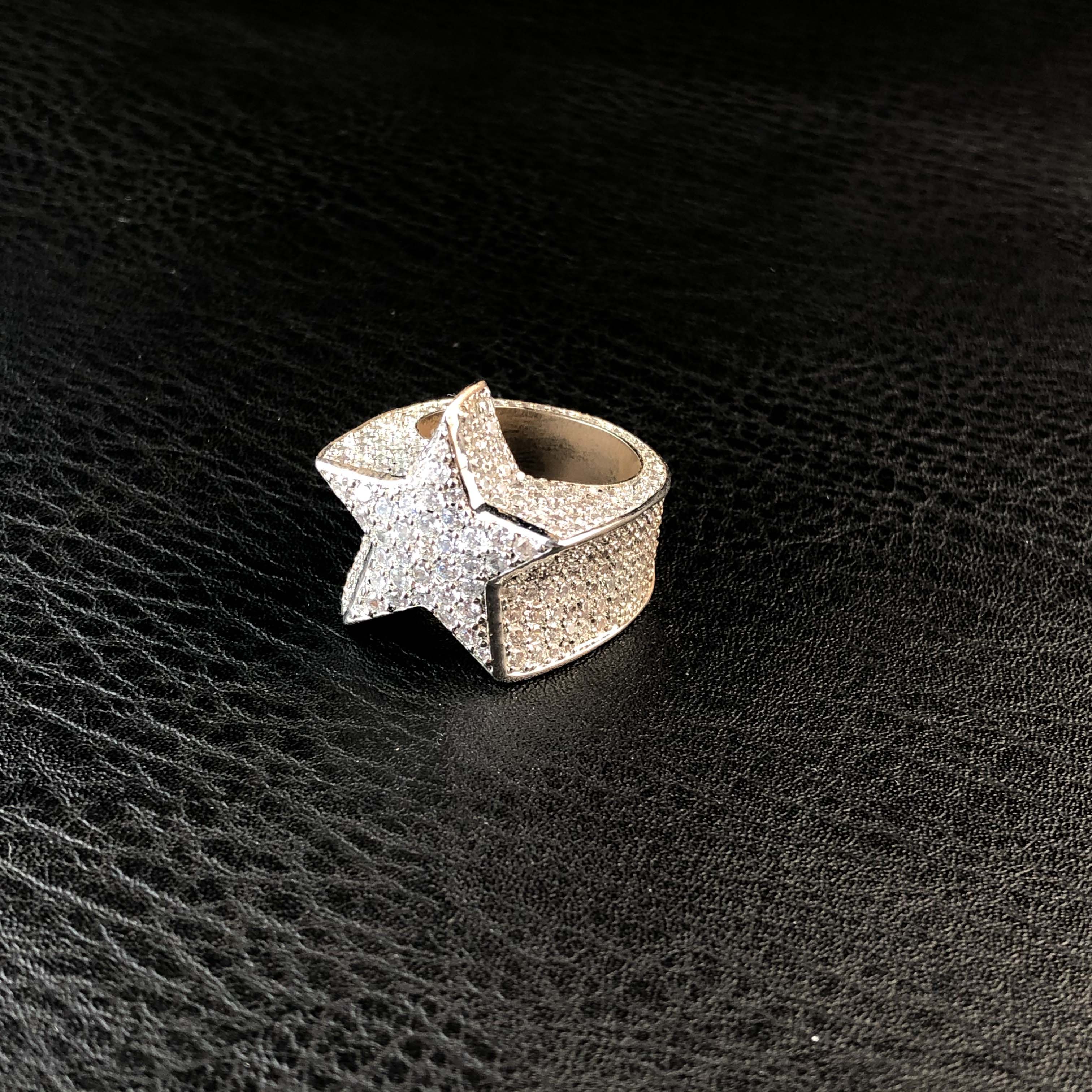 Diamond Star Ring