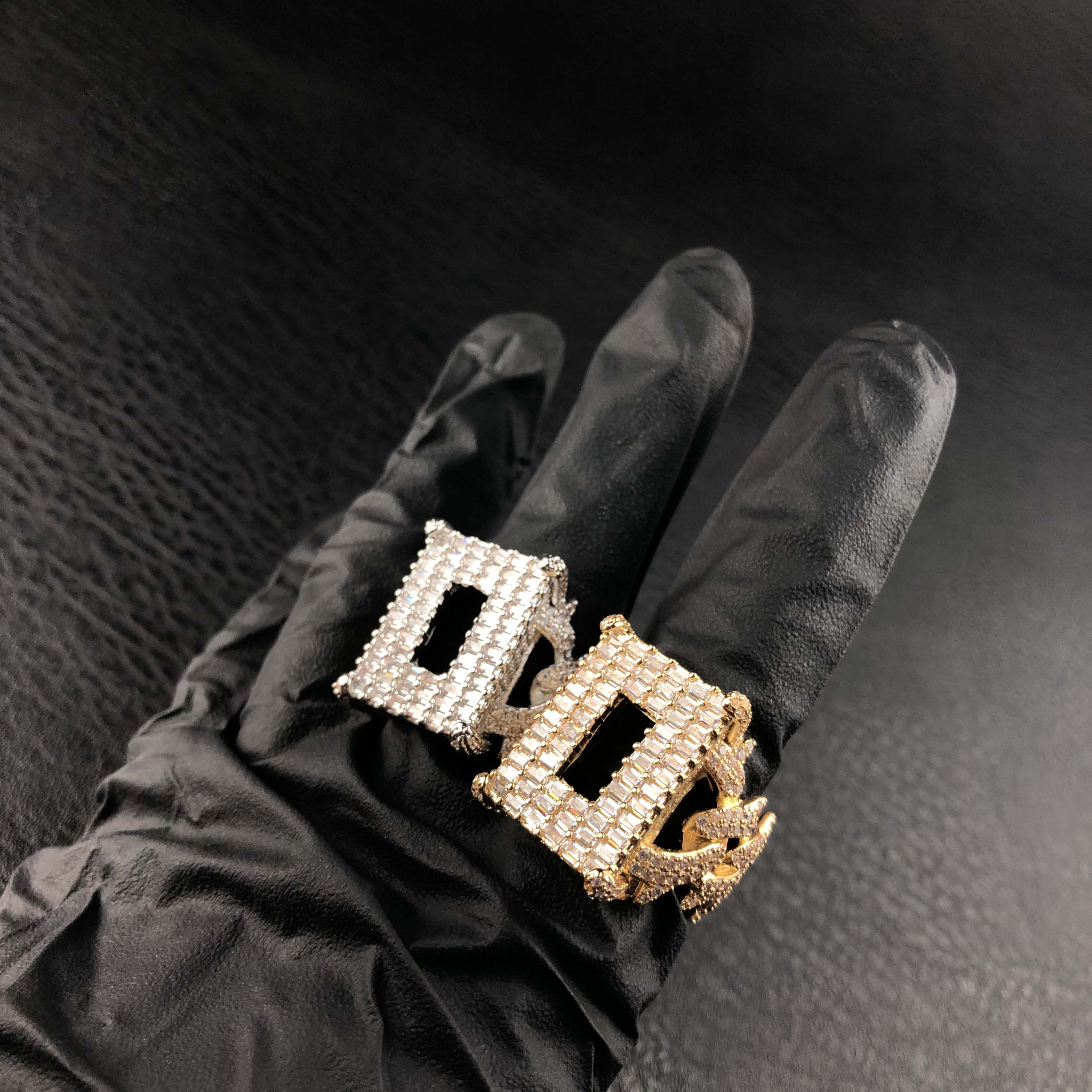 Baguette Diamond Clustered Ring O